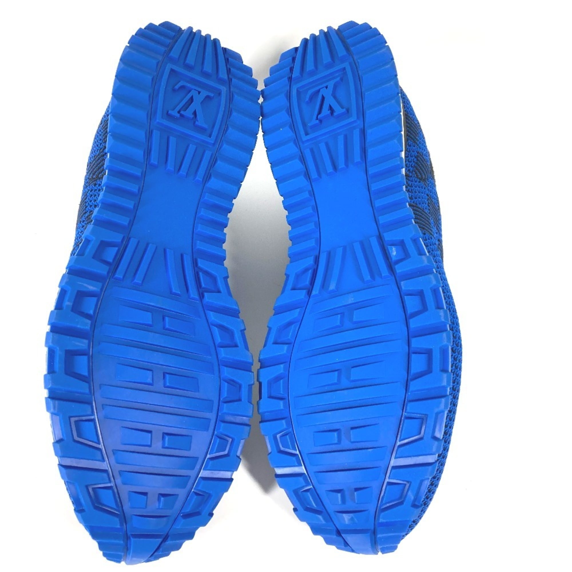 Louis Vuitton Black Blue Sneakers (Pre-Owned)