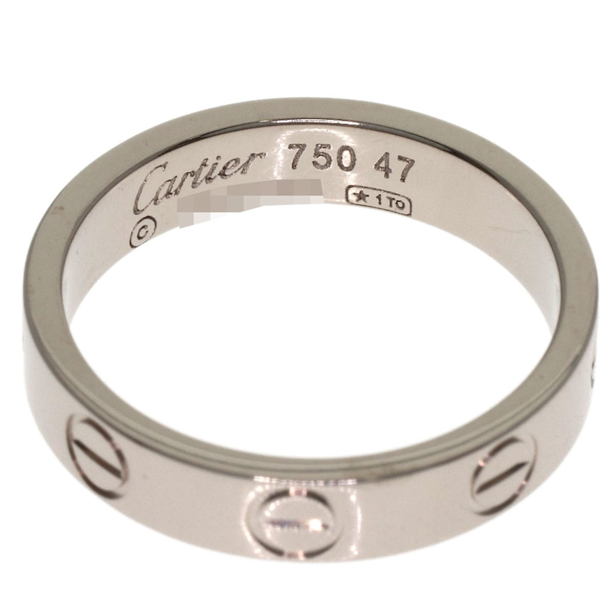 Cartier White Gold (18K) Band Ring (Pre-Owned)