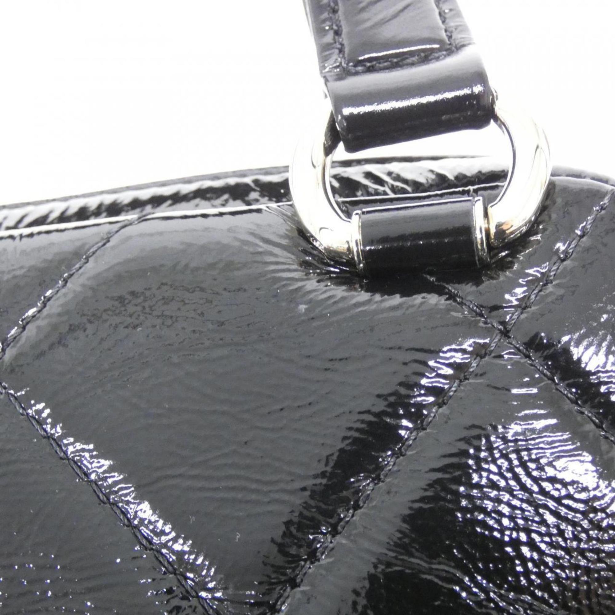 Chanel Black Leather Handbag (Pre-Owned)