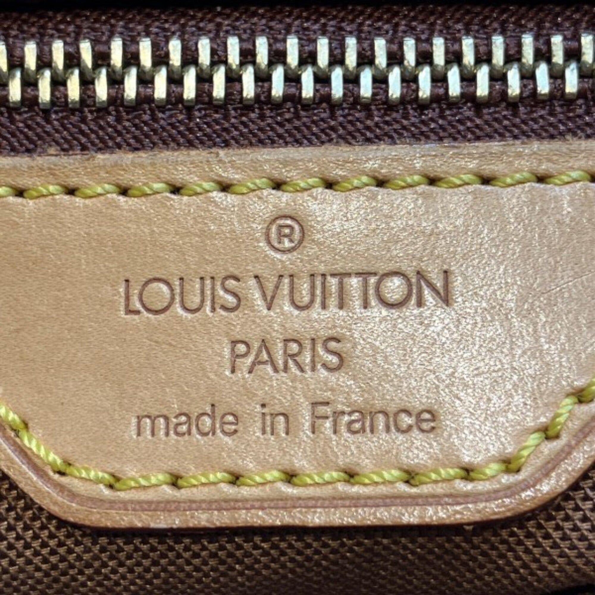 Louis Vuitton Brown Monogram Handbag Shoulder Bag (Pre-Owned)