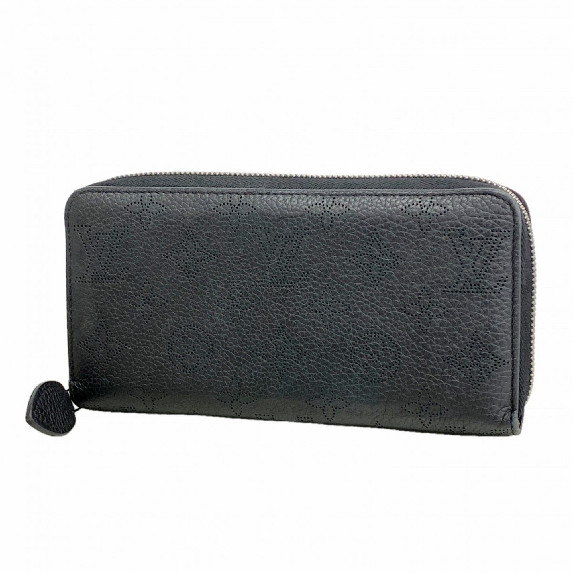 Louis Vuitton Noir Long Wallet (Bi-Fold) (Pre-Owned)