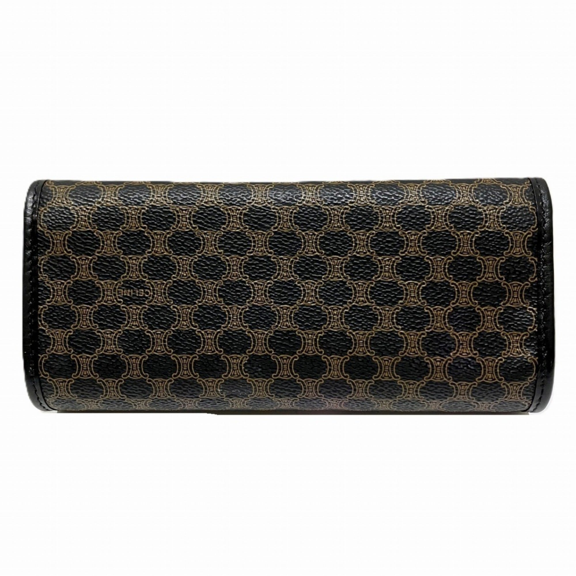 Celine Black Brown Pvc Handbag (Pre-Owned)
