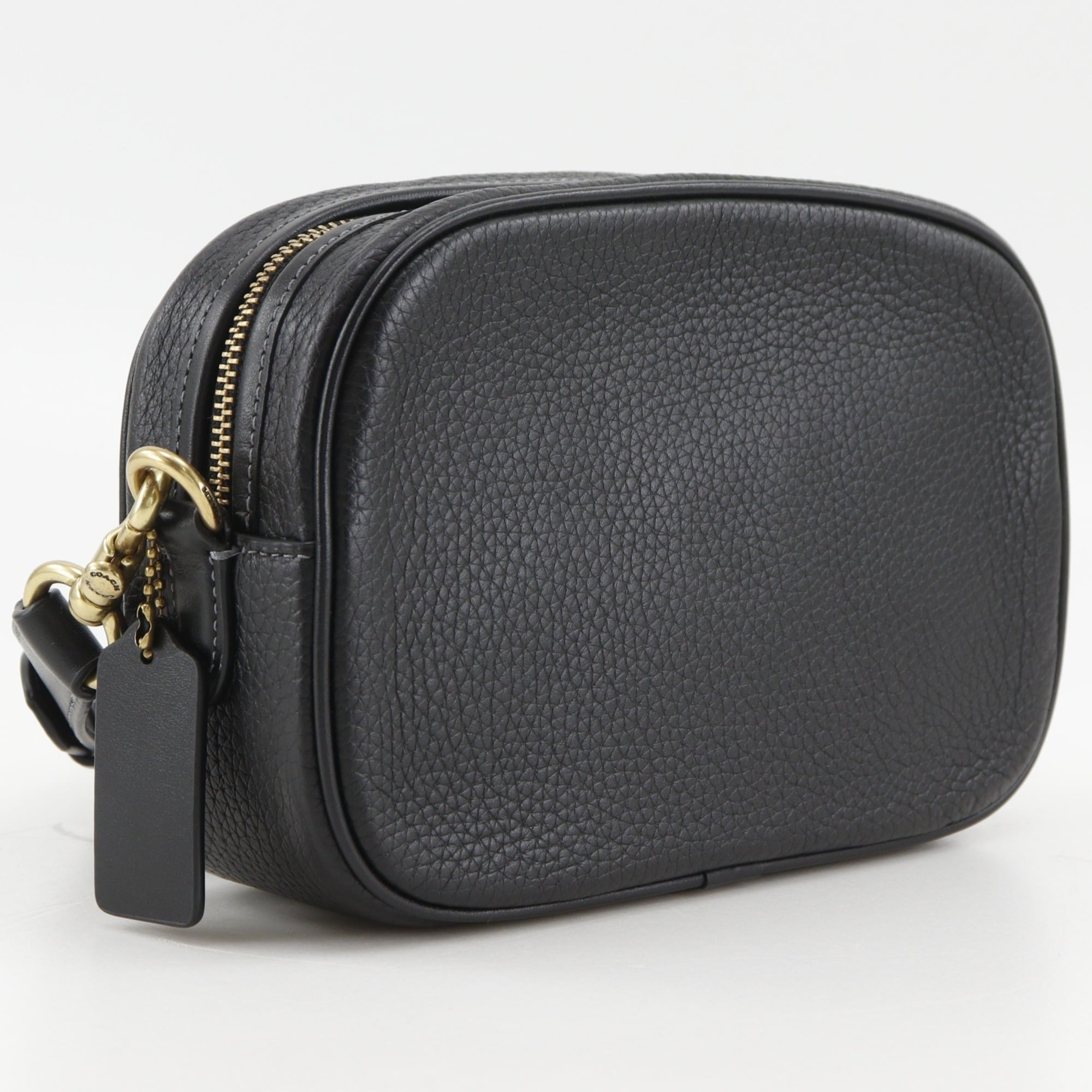 Coach Black Leather Shoulder Bag (Pre-Owned)