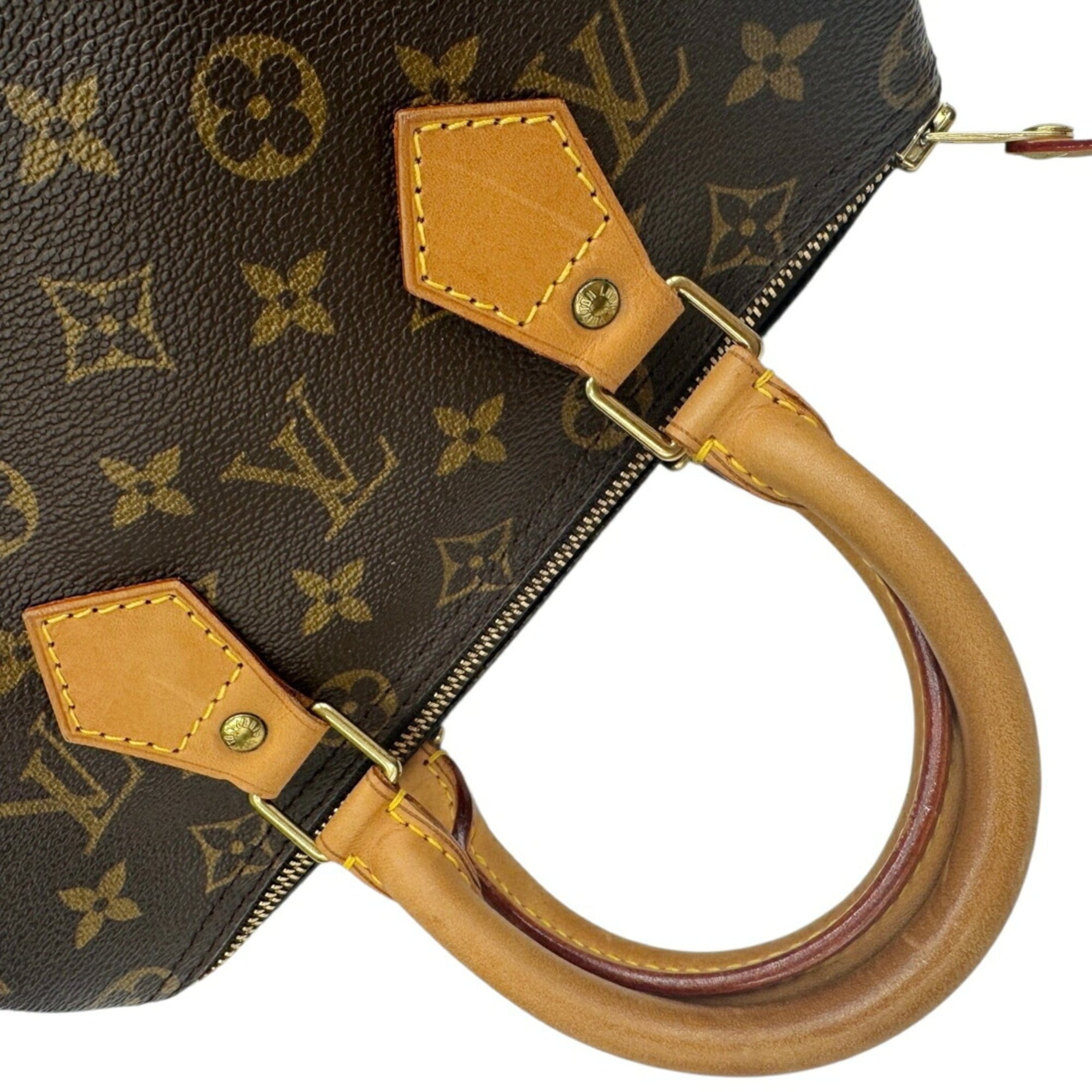 Louis Vuitton Brown Monogram Boston Bag Handbag (Pre-Owned)