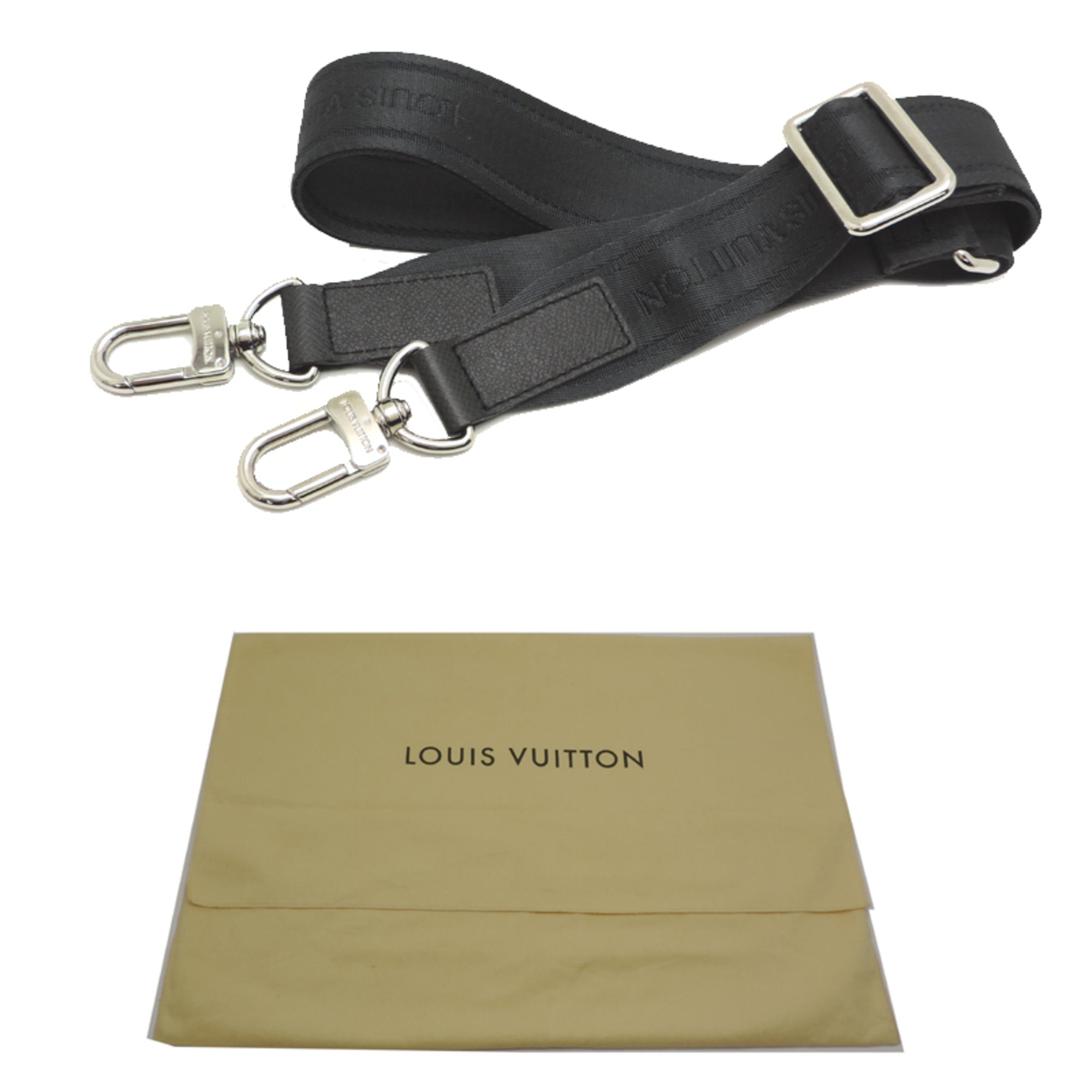 Louis Vuitton Ardoise Black Taiga Leather Briefcase (Pre-Owned)