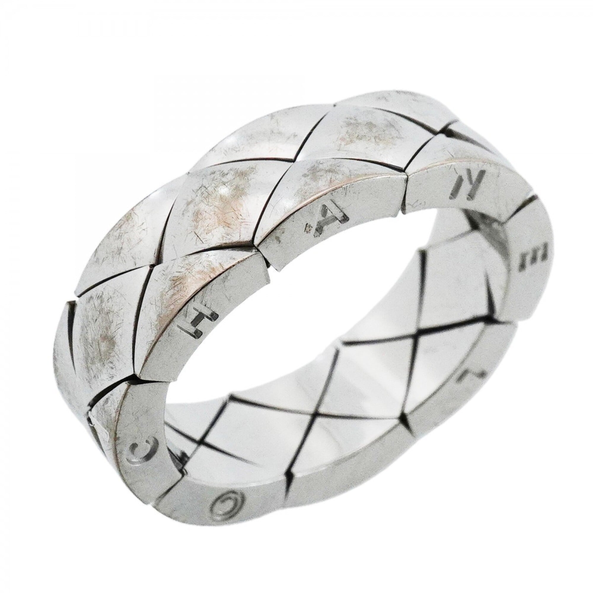 Chanel White Gold (18K) Band Ring (Pre-Owned)