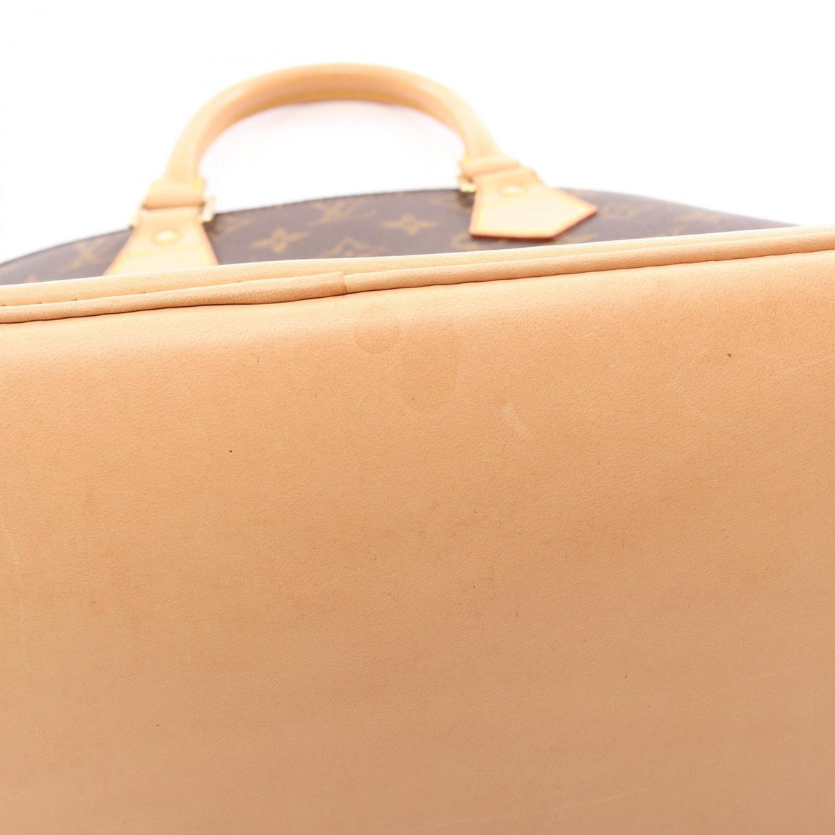 Louis Vuitton Brown Monogram Leather Handbag (Pre-Owned)