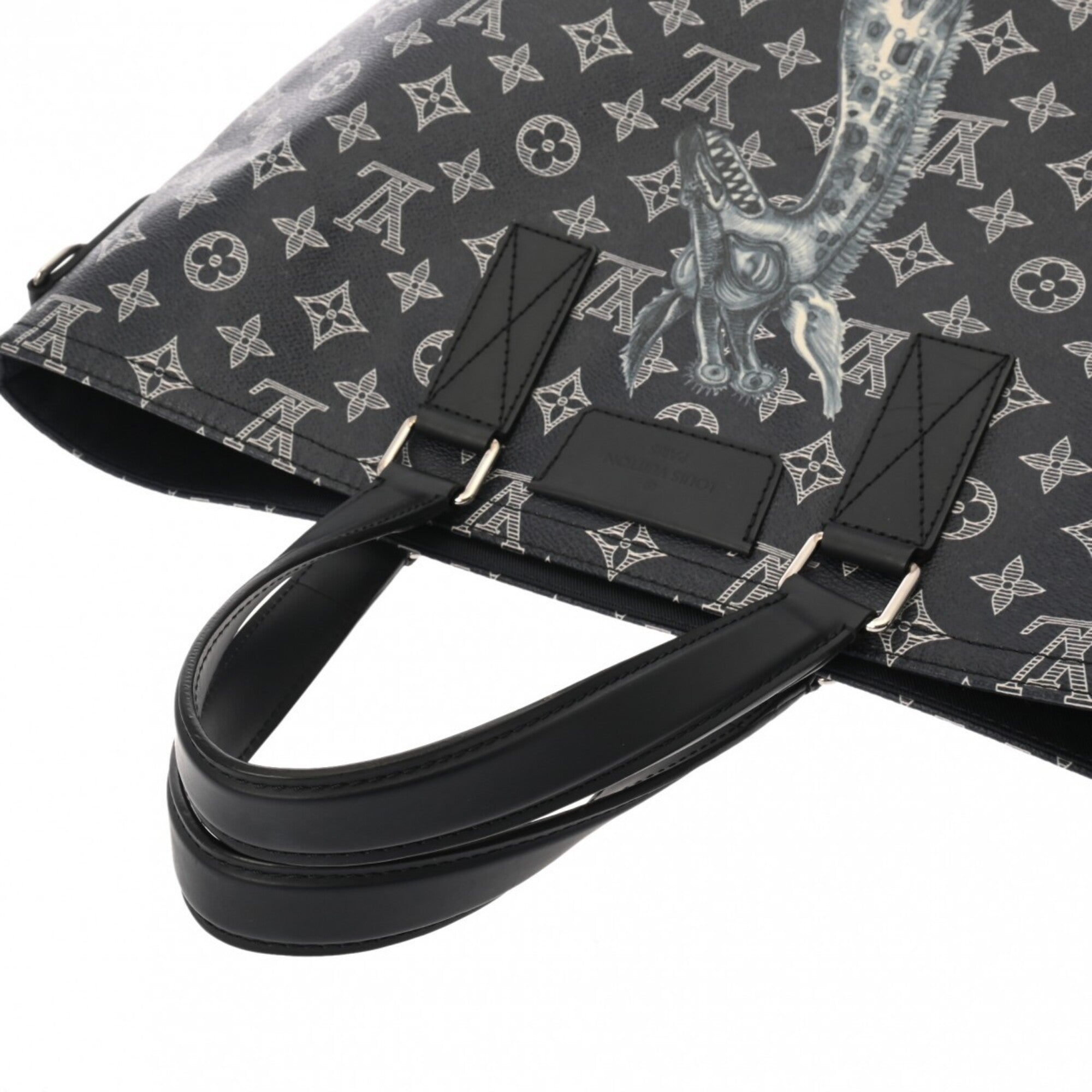 Louis Vuitton Navy Monogram Tote Bag (Pre-Owned)