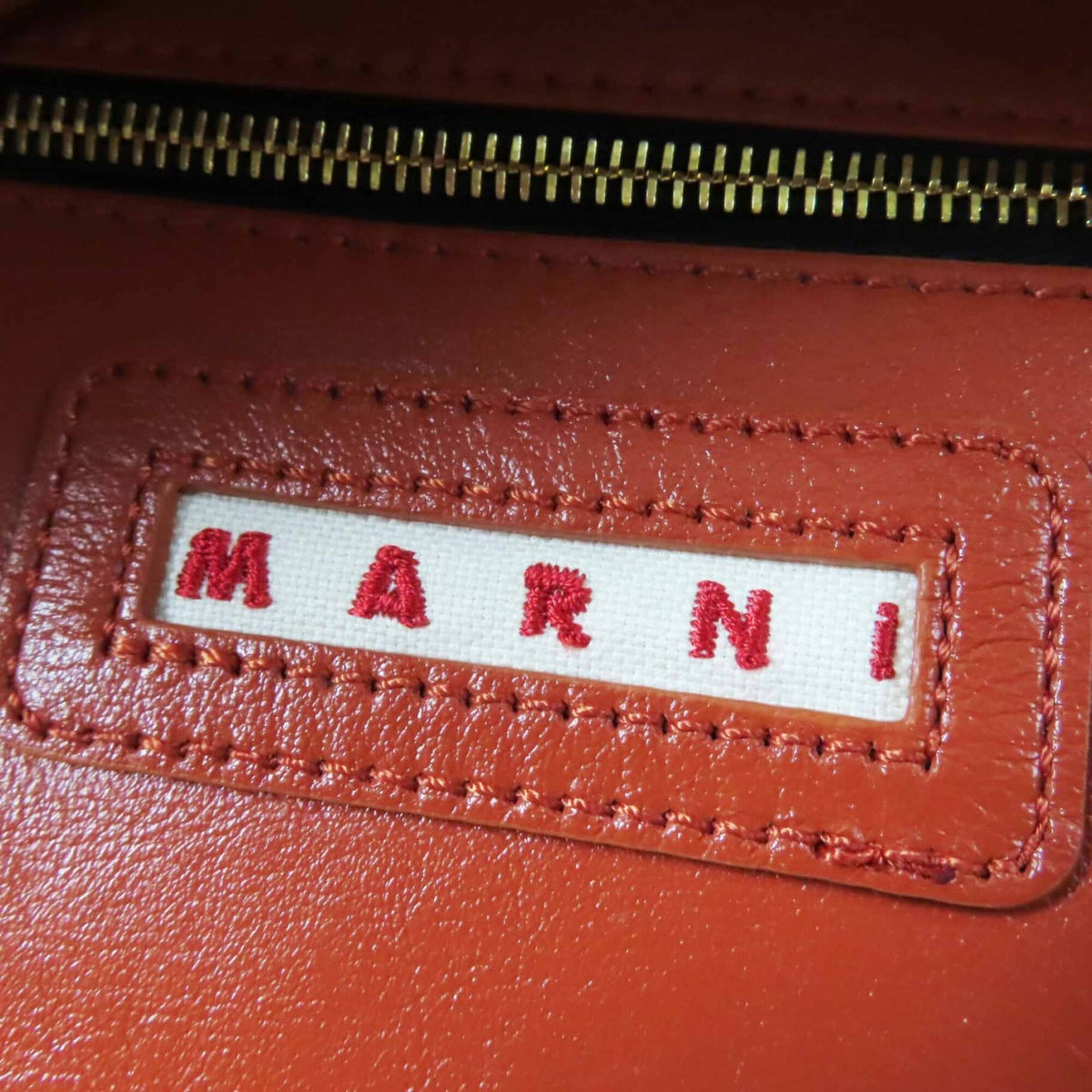 Marni Multi-Color Canvas Leather Shoulder Bag (Pre-Owned)