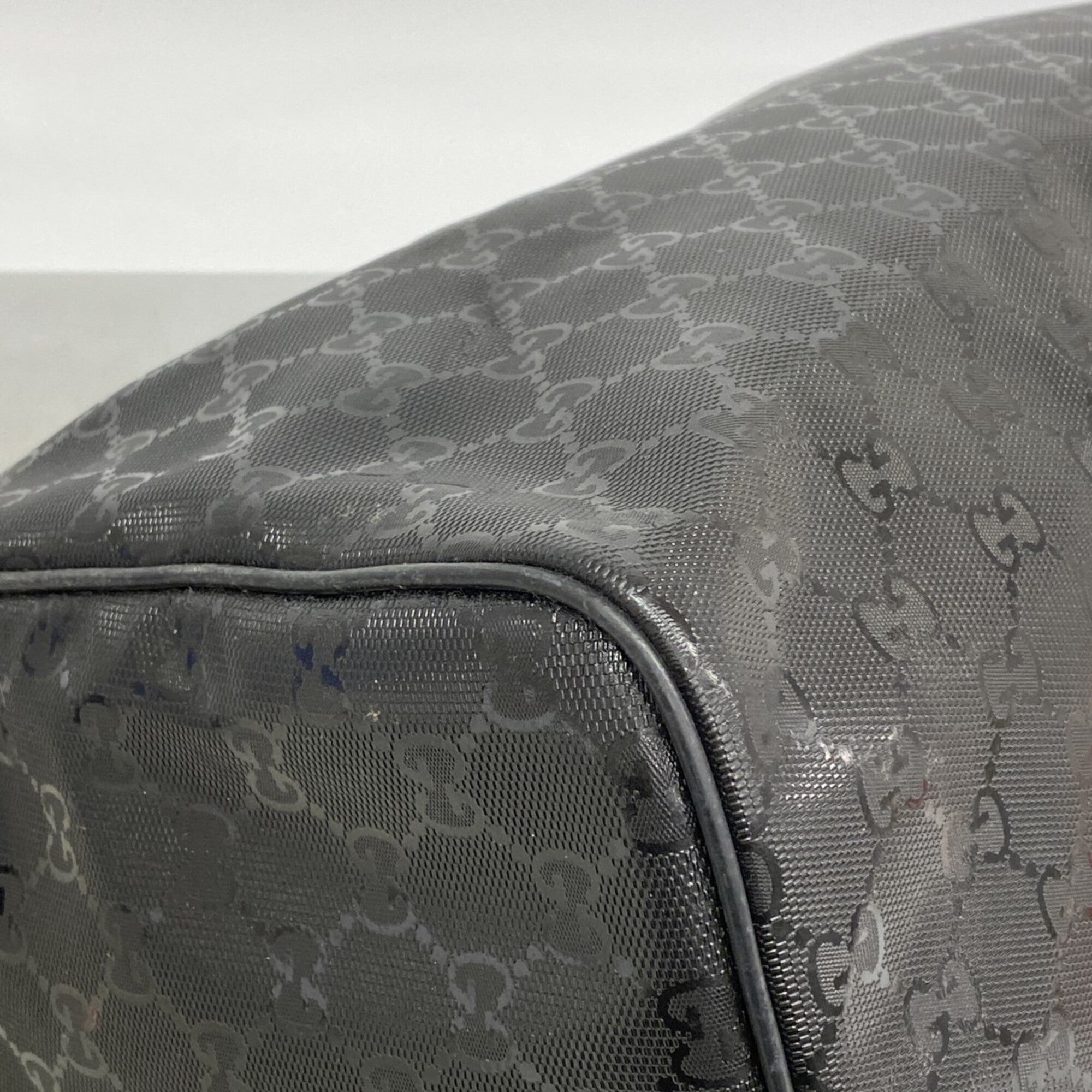Gucci Black Pvc Handbag (Pre-Owned)