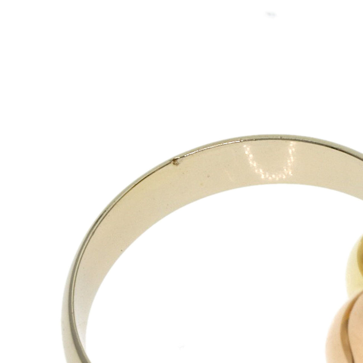 Cartier Trinity Pink White Yellow Band Ring (Pre-Owned)