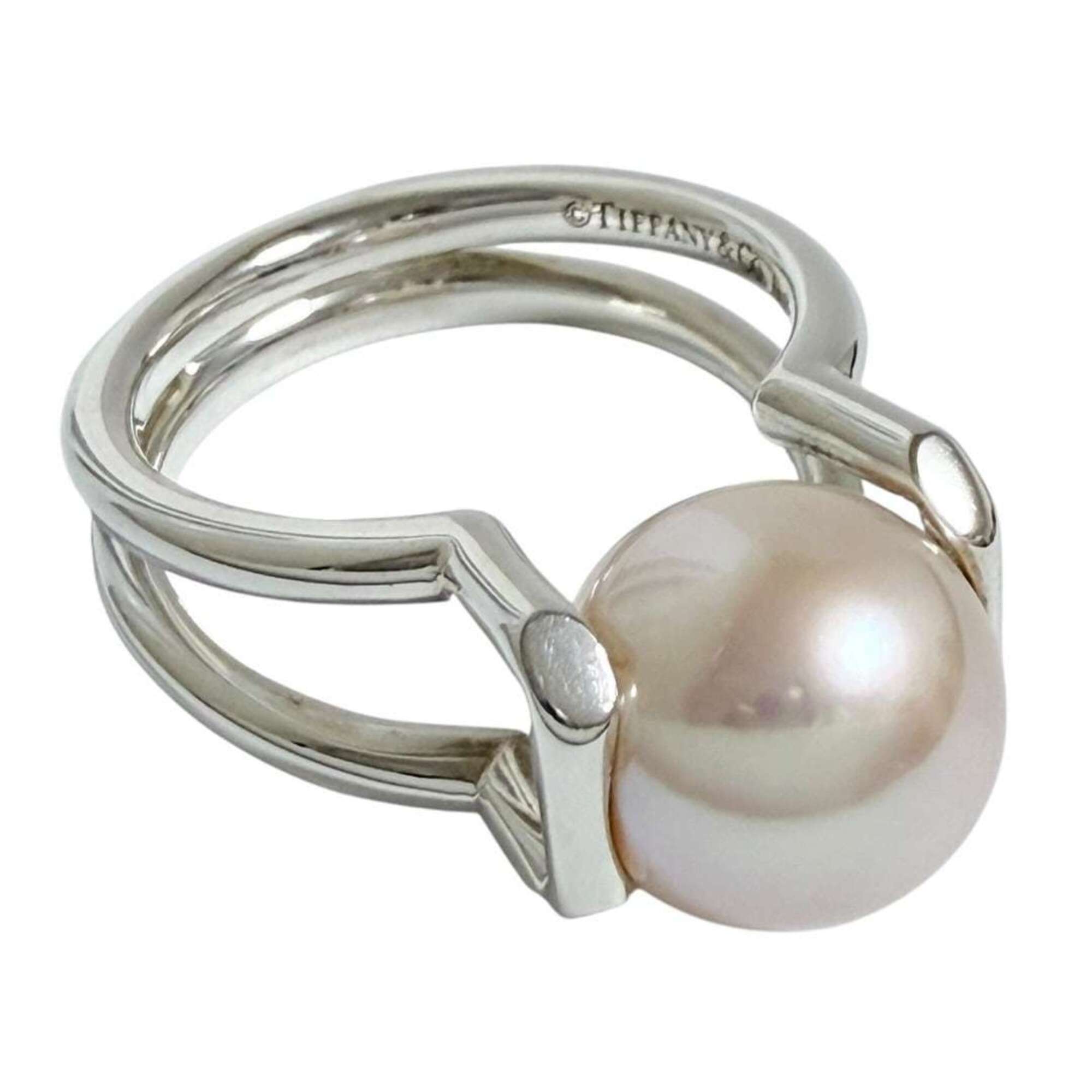 Tiffany Silver 925 Band Ring (Pre-Owned)