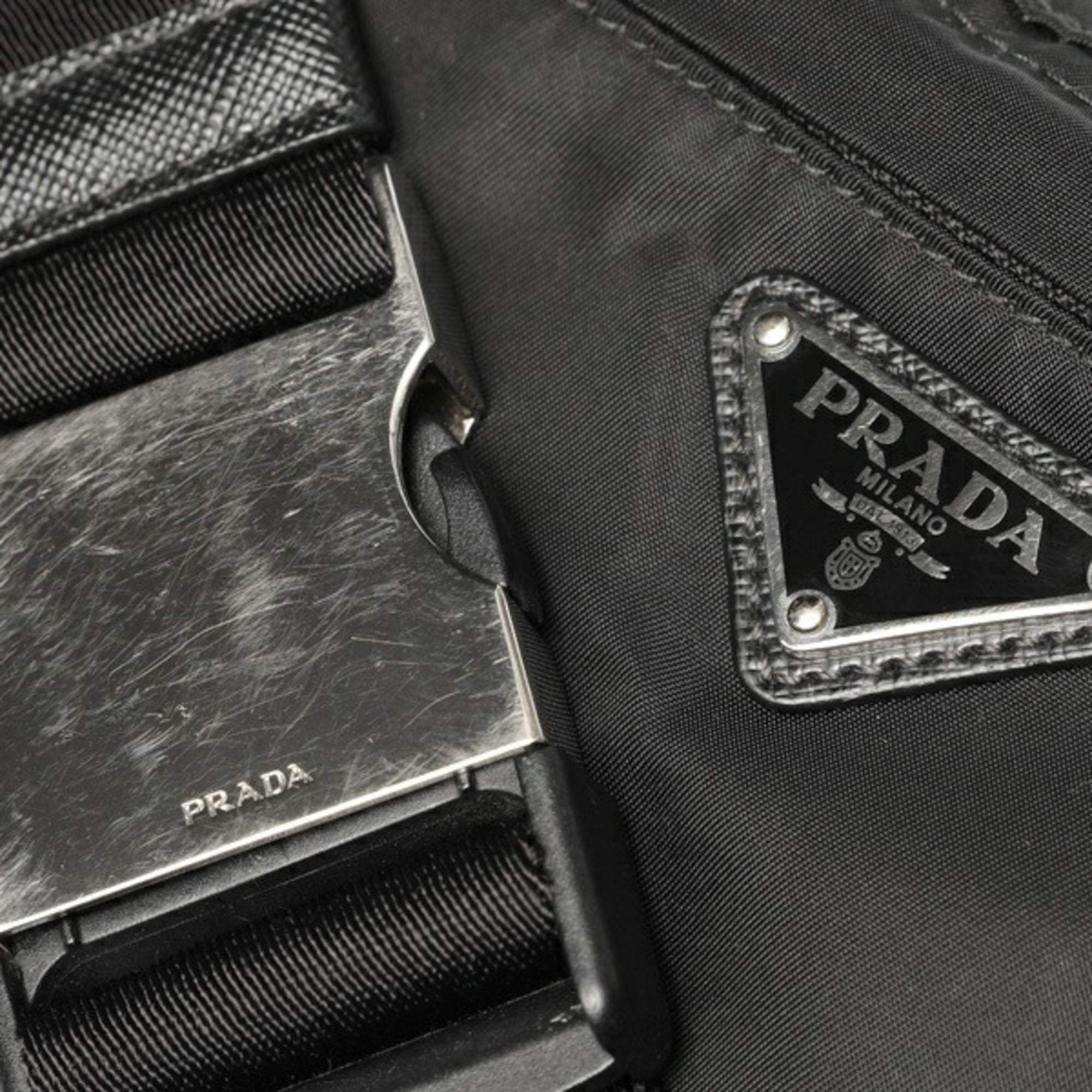 Prada Black Fabric Fanny Pack (Pre-Owned)