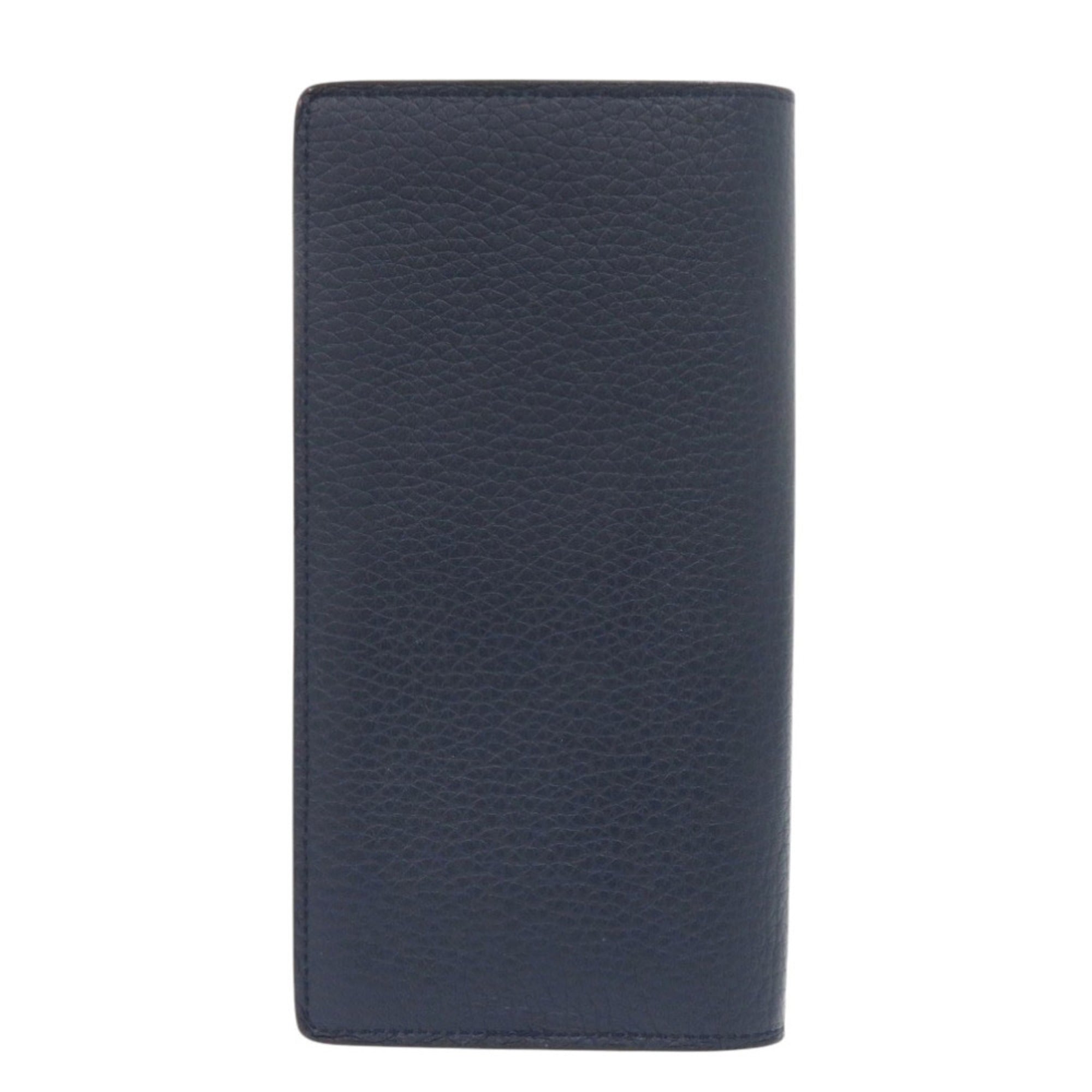 Louis Vuitton Ocean Leather Long Wallet (Bi-Fold) (Pre-Owned)
