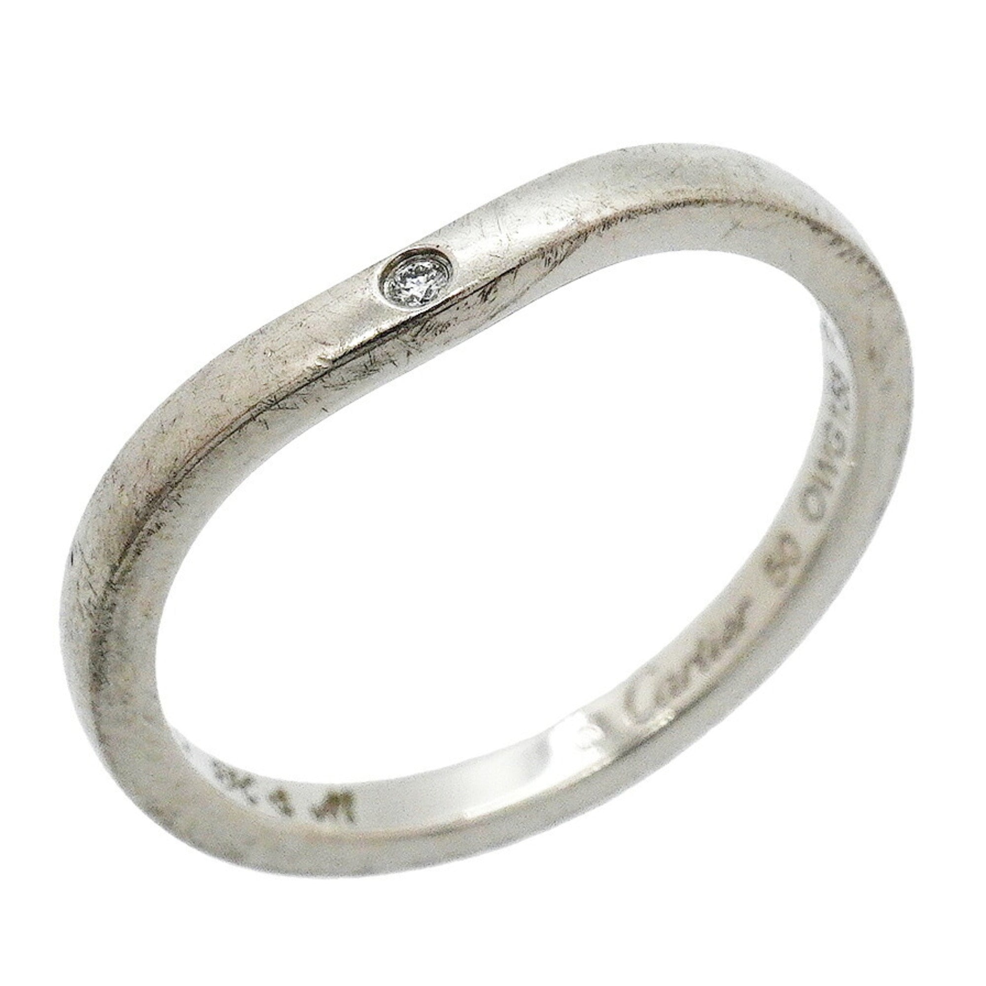 Cartier Platinum 950 Band Ring (Pre-Owned)