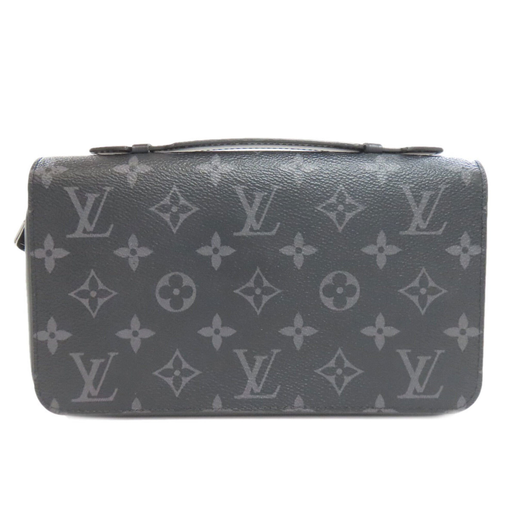 Louis Vuitton Black Monogram Eclipse Clutch Bag (Pre-Owned)