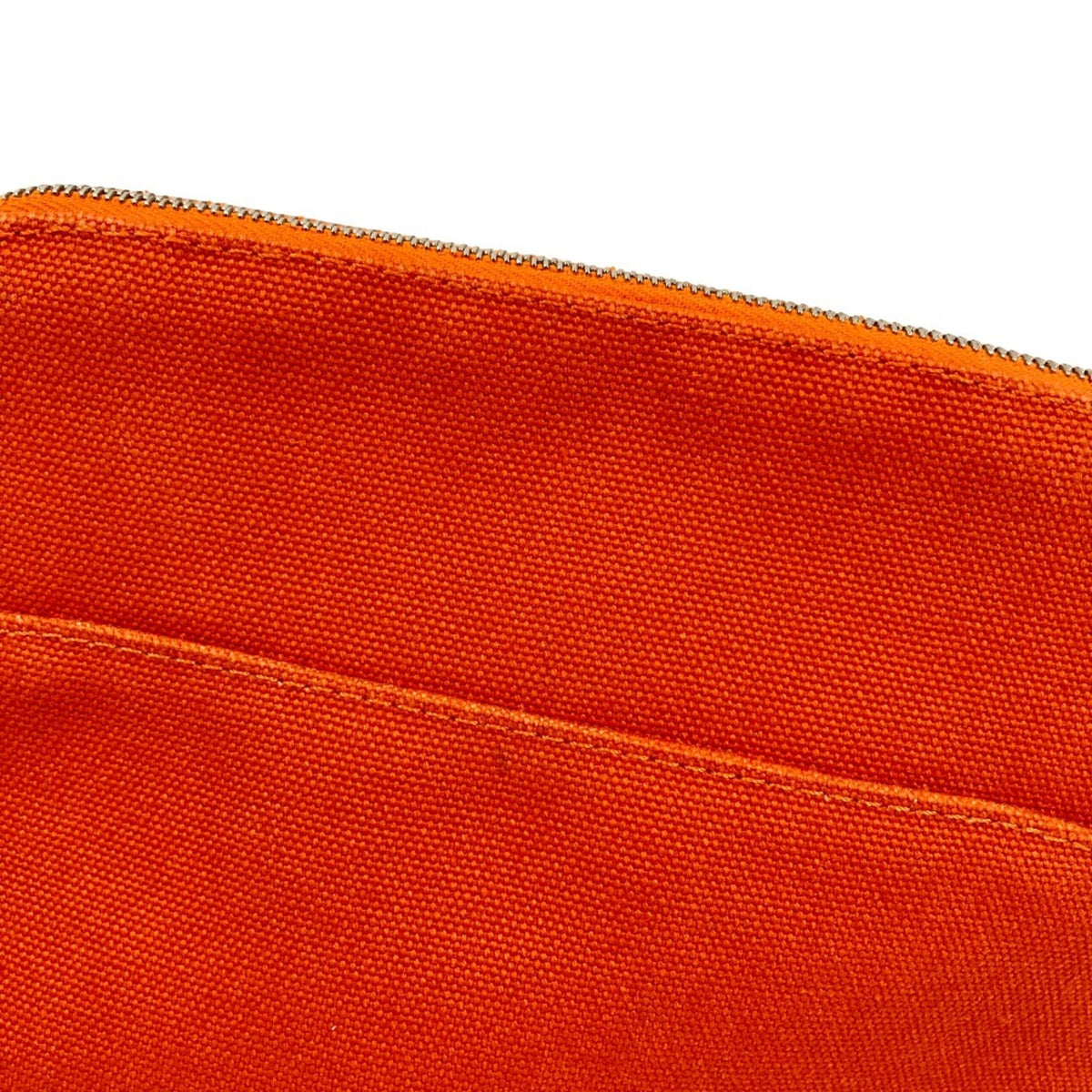Hermes Bolide Orange Pouch (Pre-Owned)