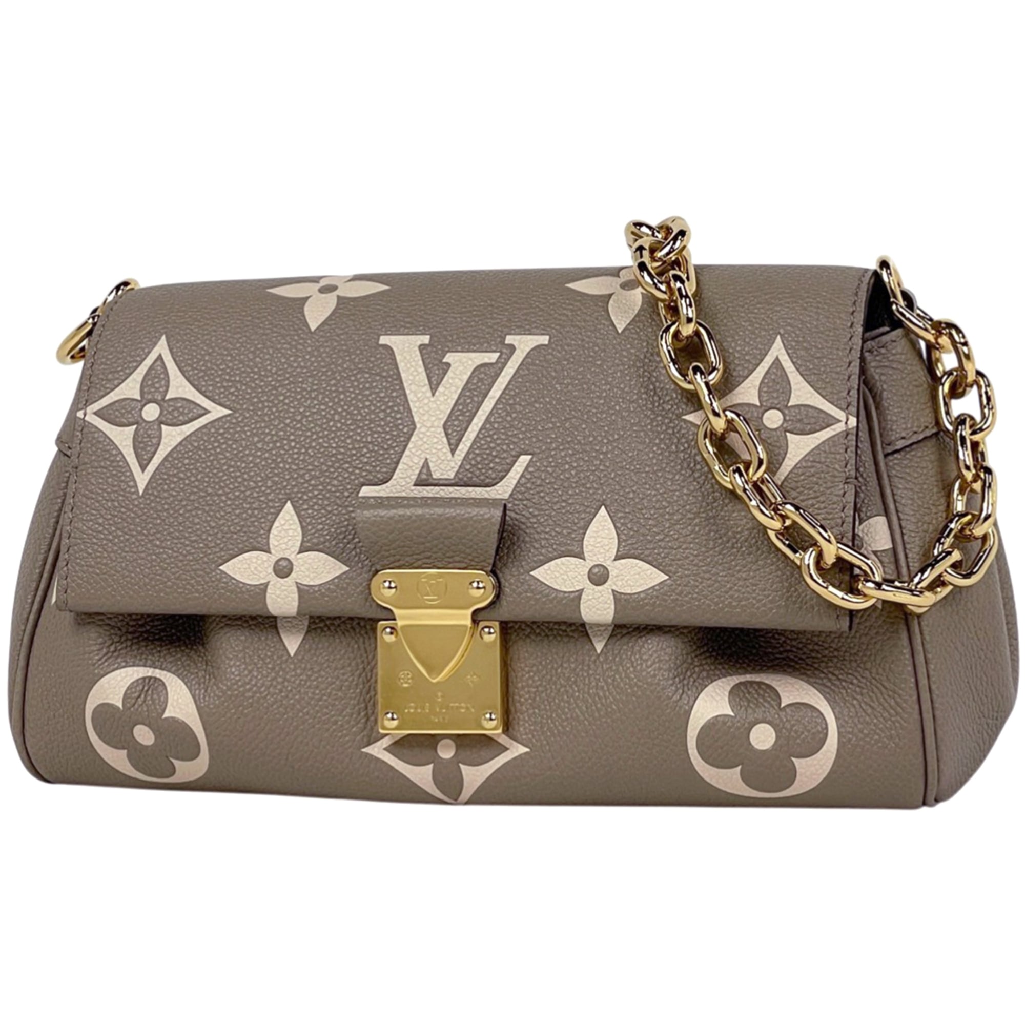 Louis Vuitton Beige Monogram Empreinte Shoulder Bag (Pre-Owned)