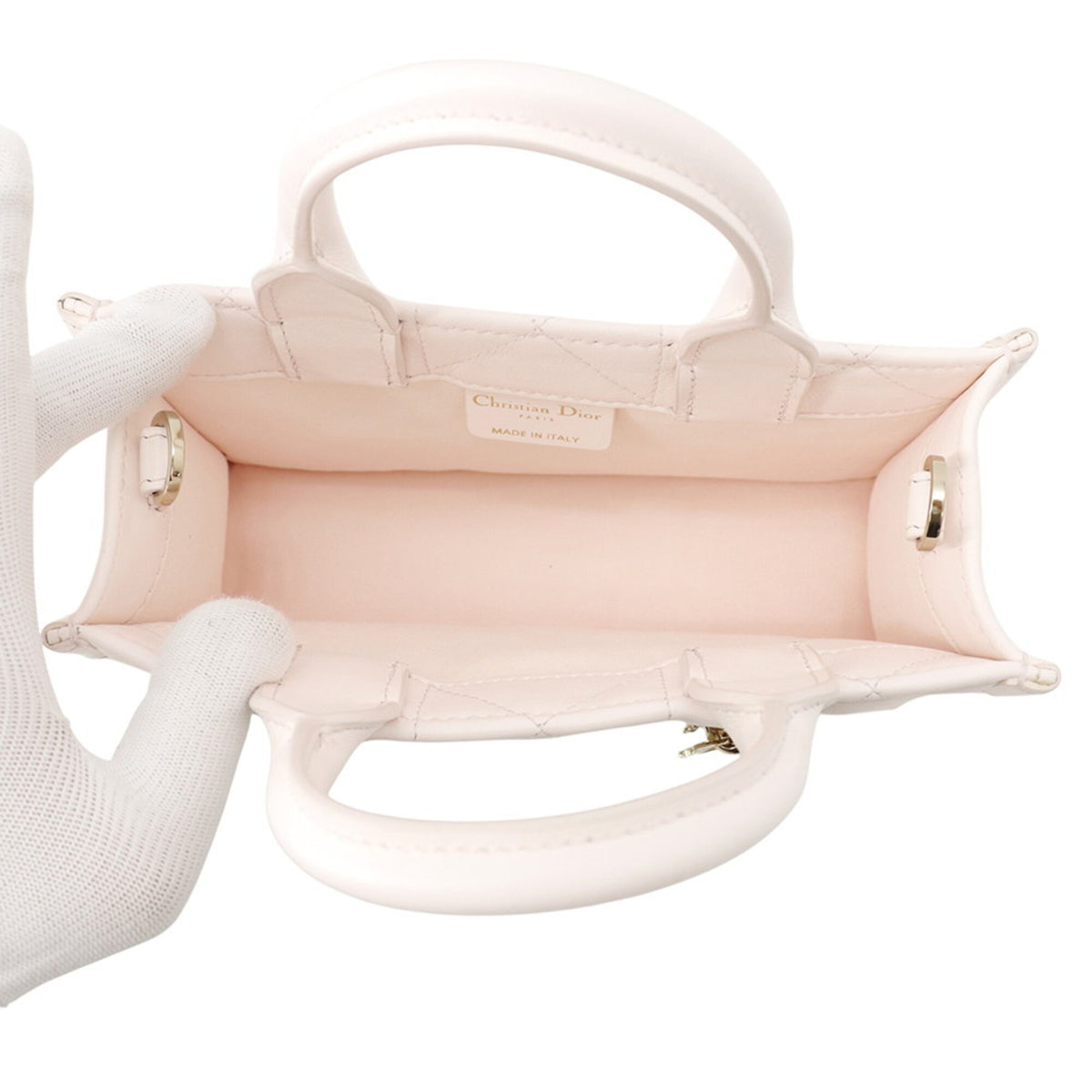 Christian Dior Pink Leather Handbag (Pre-Owned)