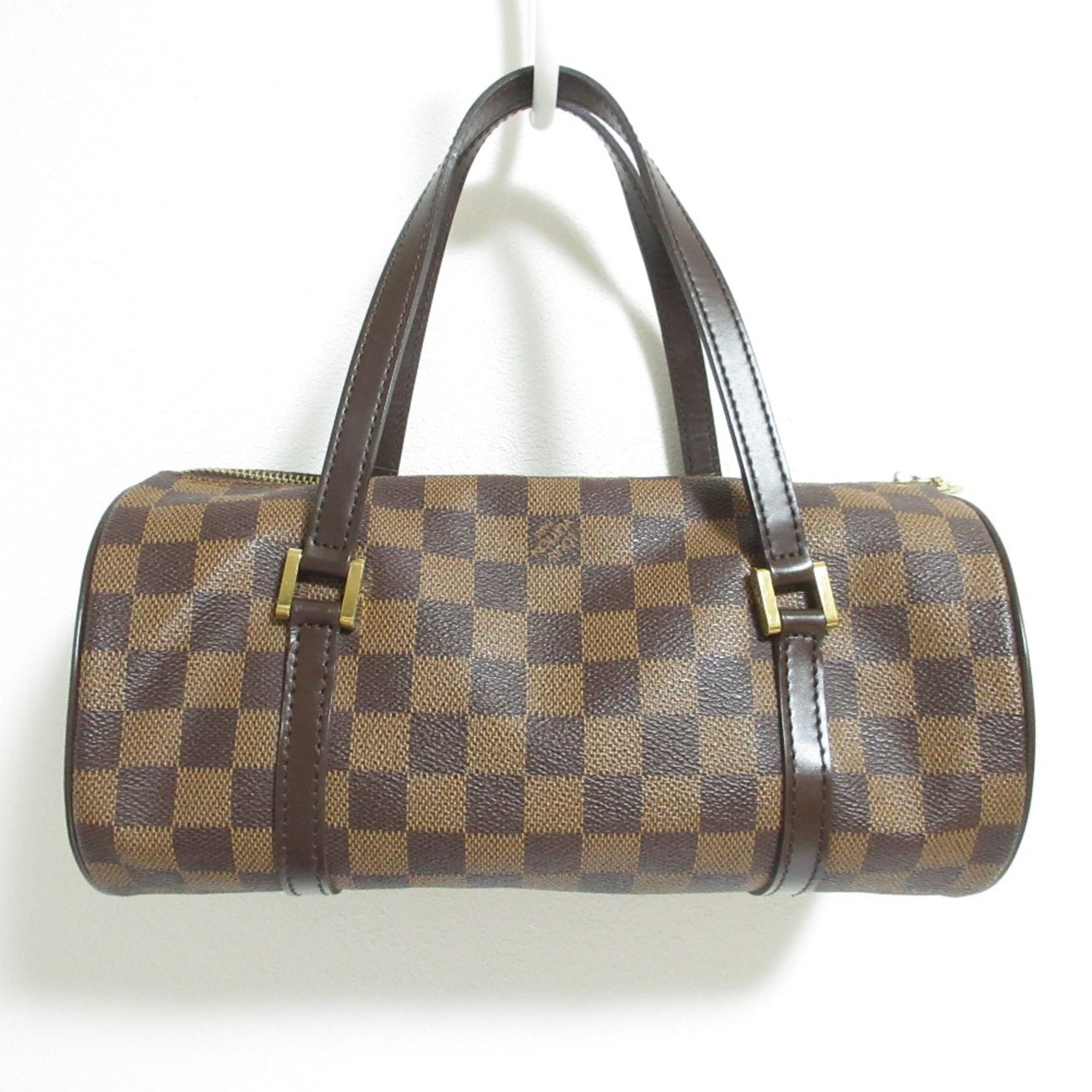 Louis Vuitton Brown Galle Damier Canvas Handbag (Pre-Owned)