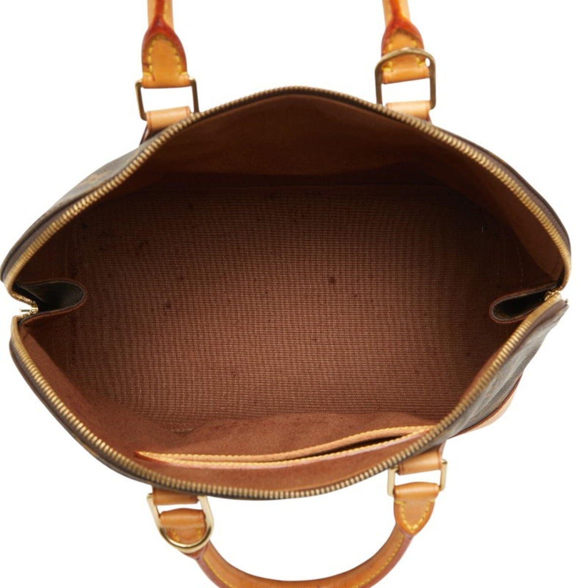 Louis Vuitton Brown Pvc Leather Handbag (Pre-Owned)