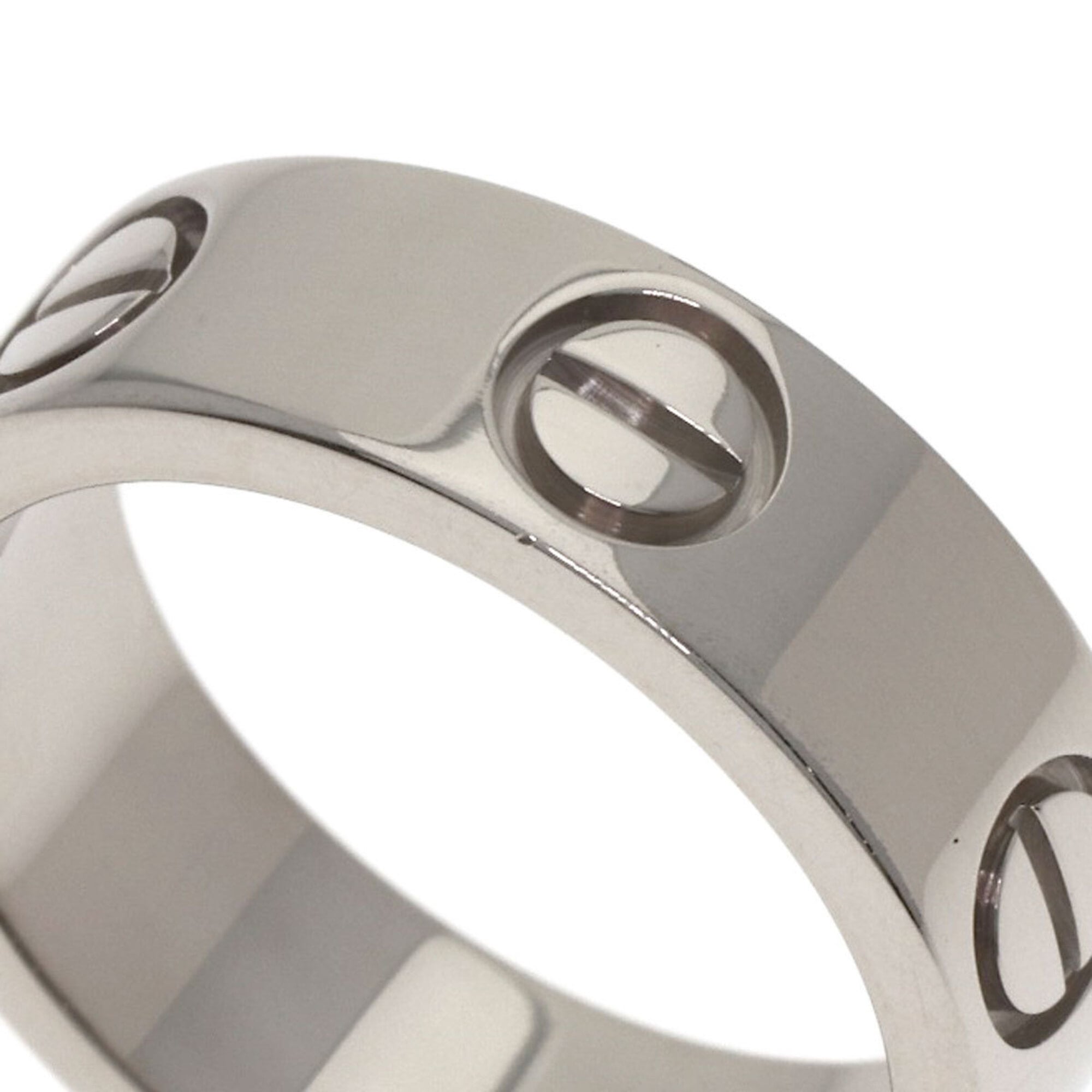 Cartier Love White Gold (18K) Band Ring (Pre-Owned)