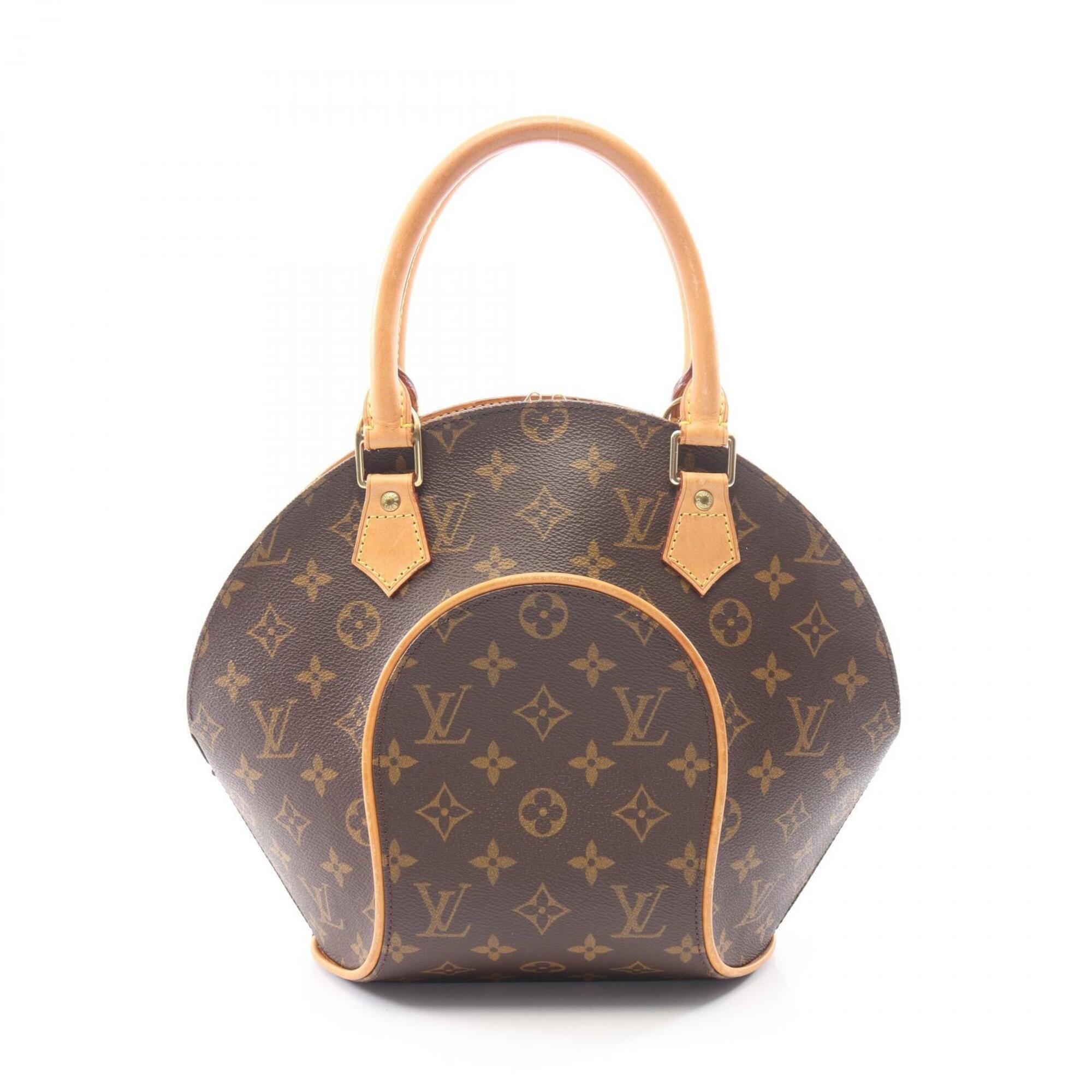 Louis Vuitton Monogram Brown Coated Canvas Handbag (Pre-Owned)