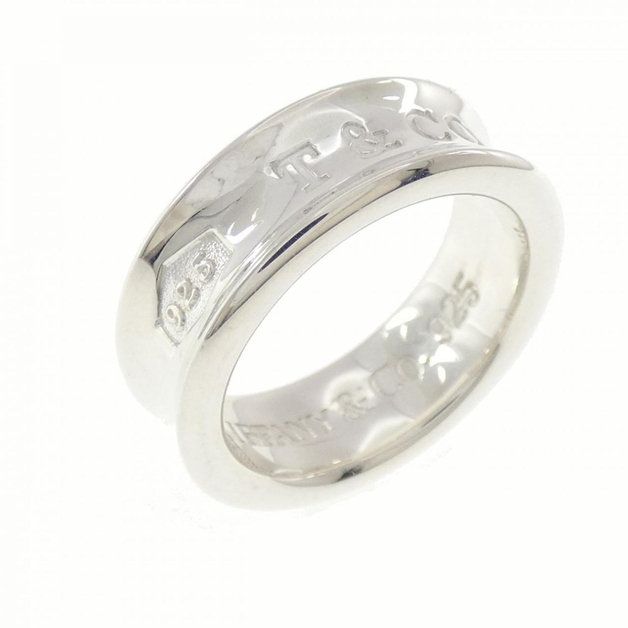 Tiffany Silver Silver 925 Band Ring (Pre-Owned)