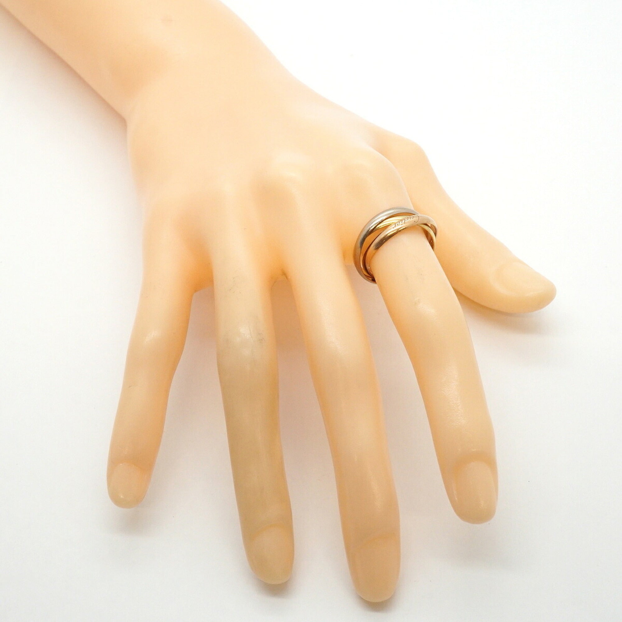 Cartier Yellow Gold (18K) Pink Gold (18K) White Gold (18K) Band Ring (Pre-Owned)