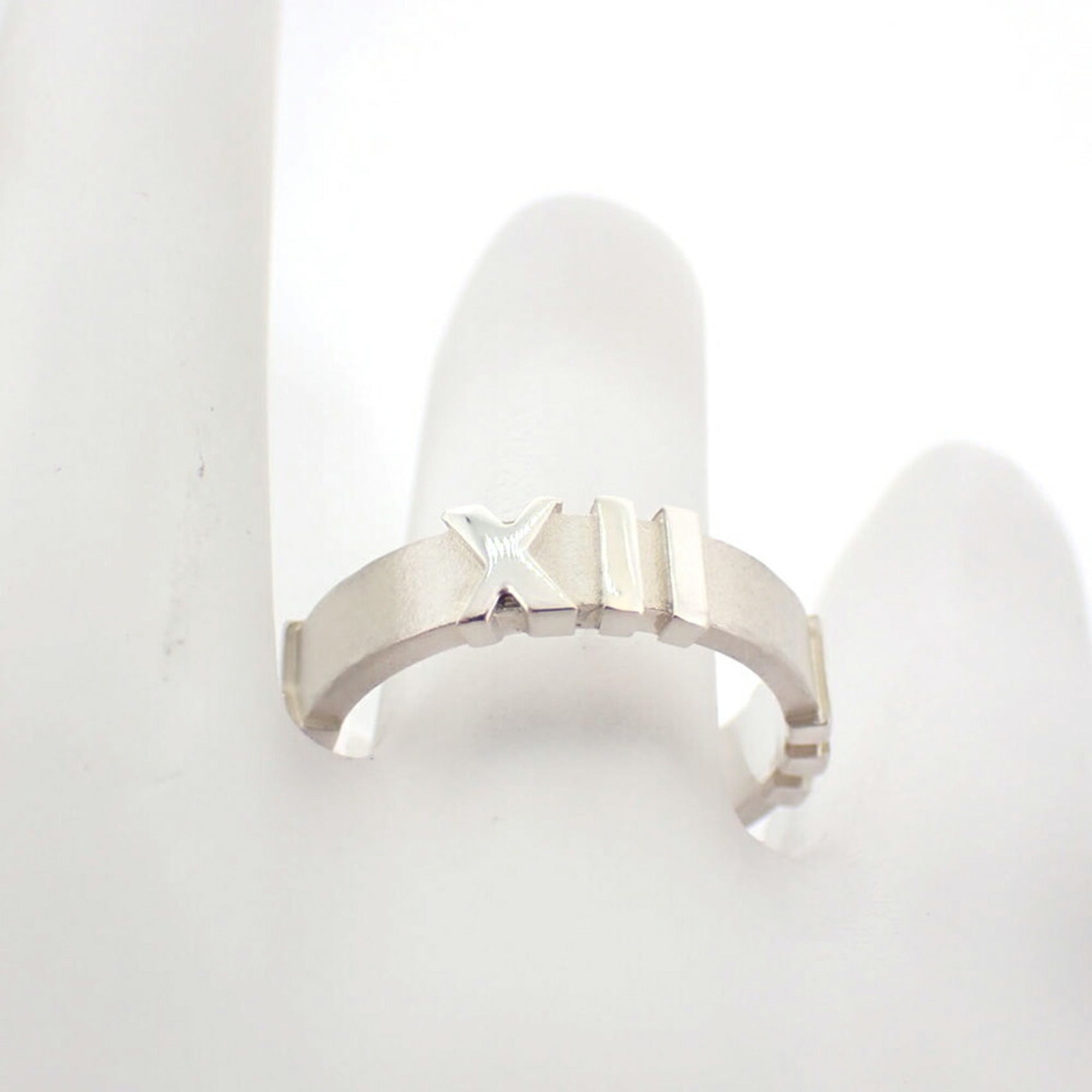 Tiffany Sterling Silver 925 Band Ring (Pre-Owned)