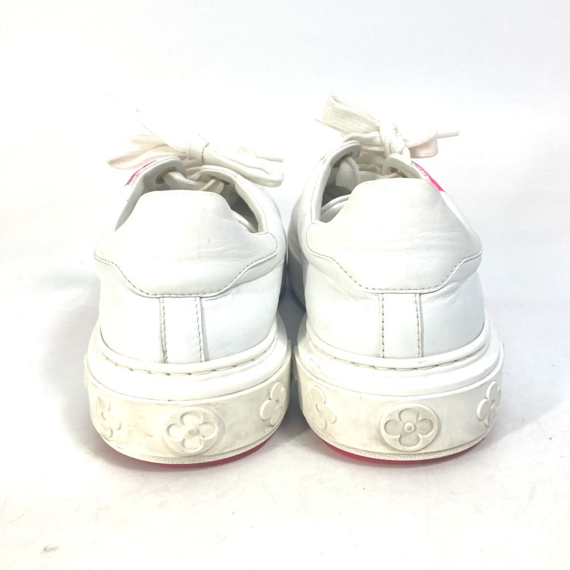 Louis Vuitton Pink White Sneakers (Pre-Owned)