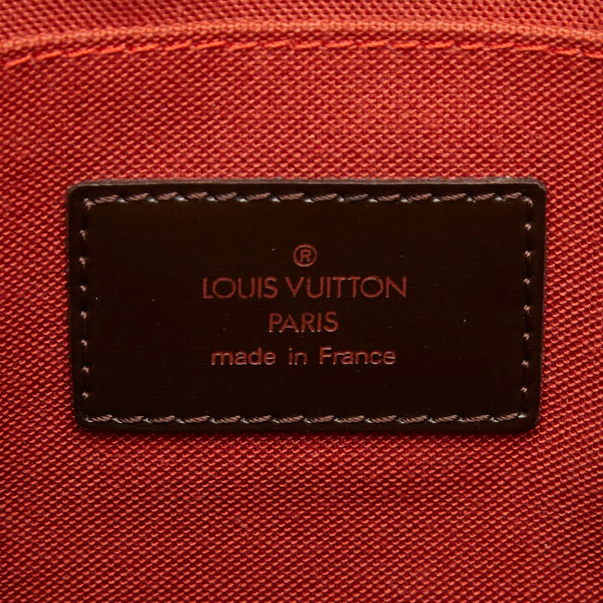 Louis Vuitton Brown Pvc Leather Tote Bag (Pre-Owned)