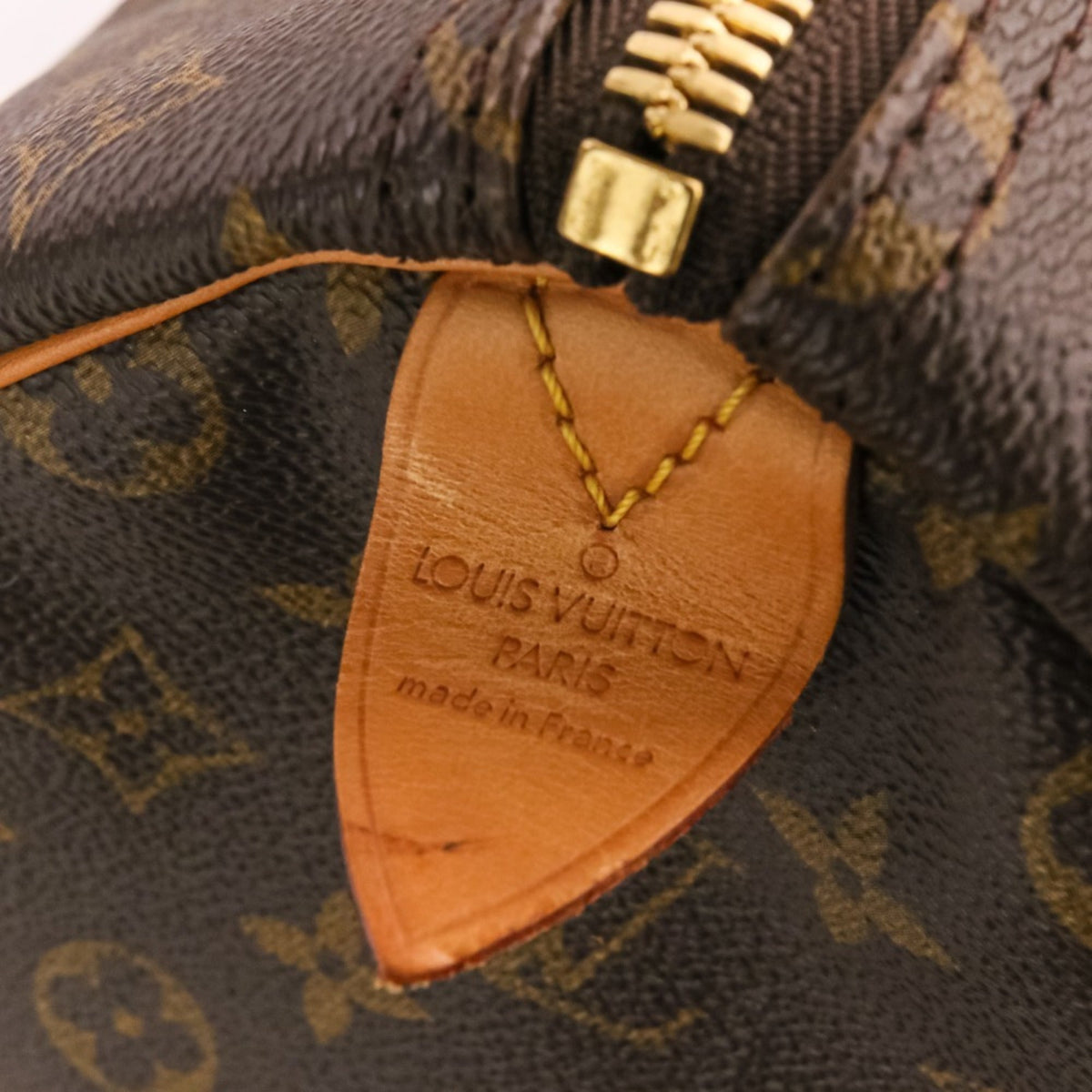 Louis Vuitton Brown Monogram Canvas Boston Bag (Pre-Owned)