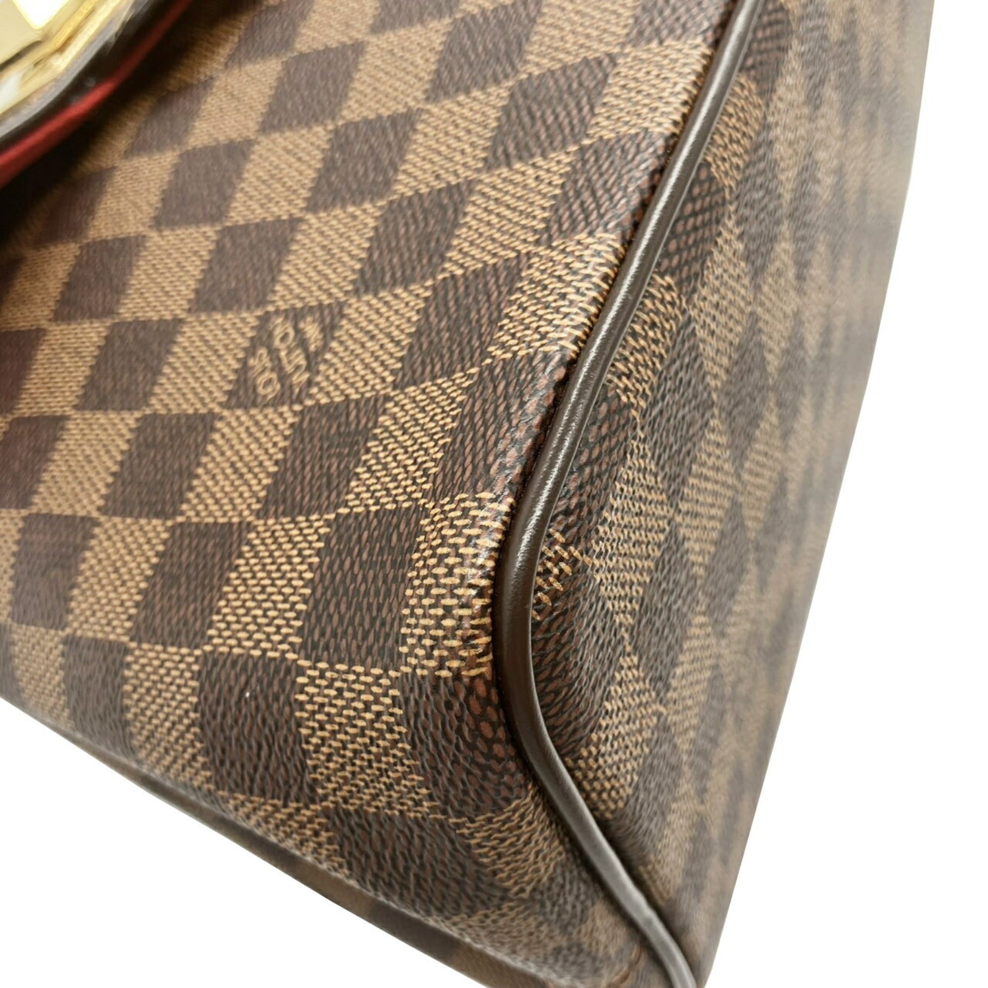 Louis Vuitton Damier Damier Canvas Ebene Shoulder Bag (Pre-Owned)