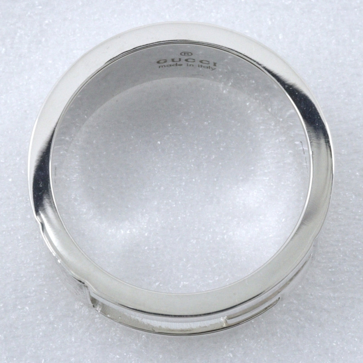 Gucci Silver 925 Band Ring (Pre-Owned)