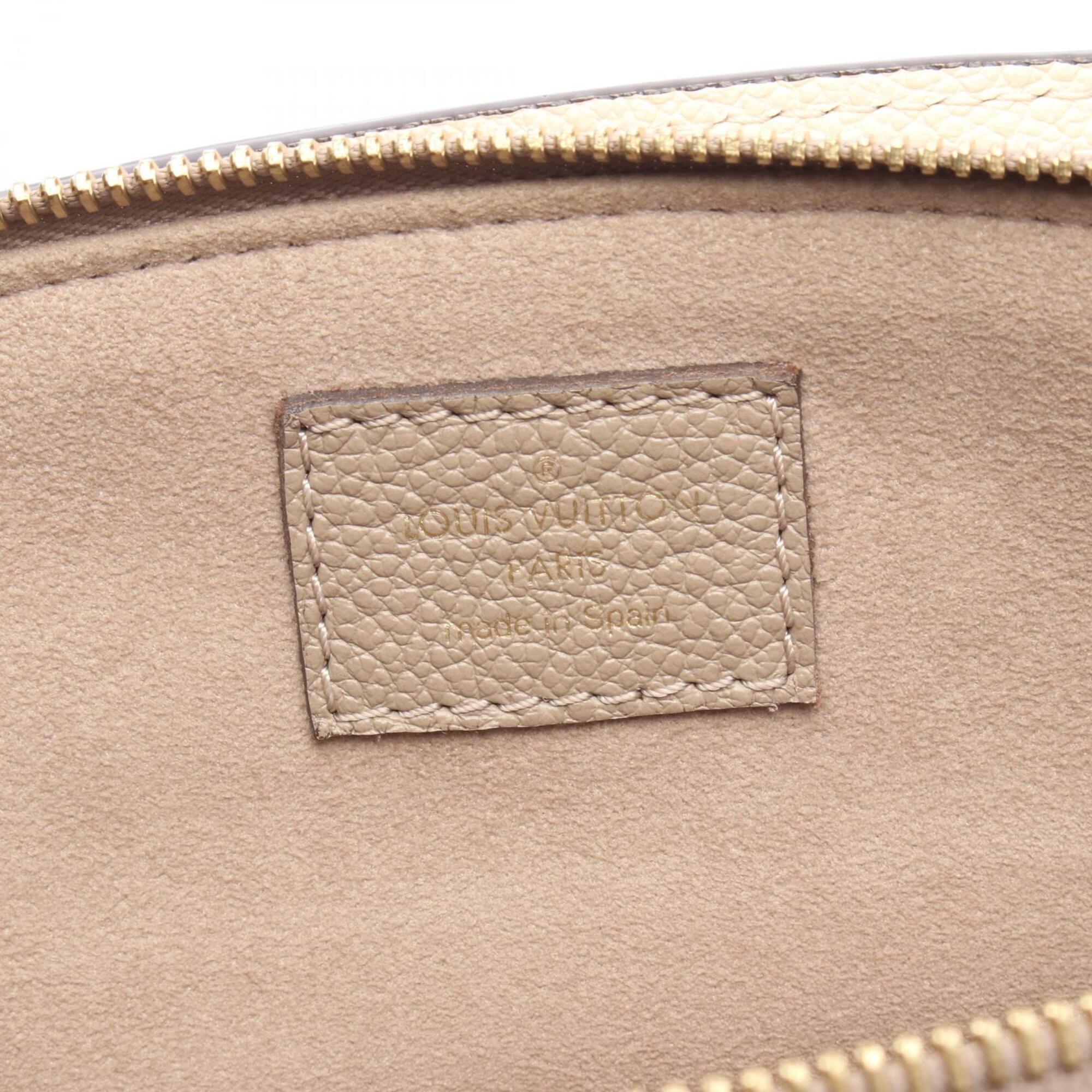 Louis Vuitton Beige Tourterelle Monogram Empreinte Leather Handbag (Pre-Owned)
