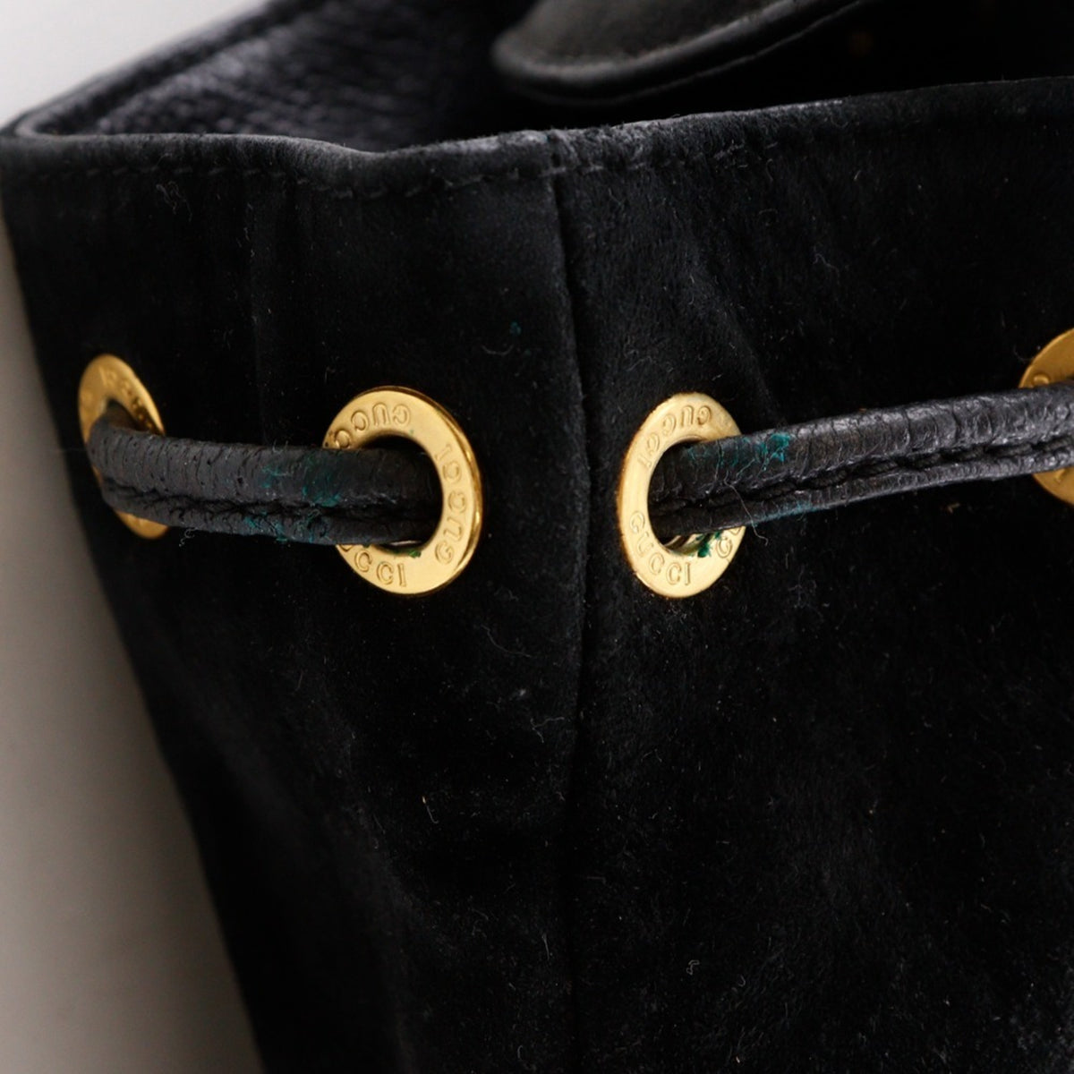 Gucci Black Suede Backpack (Pre-Owned)