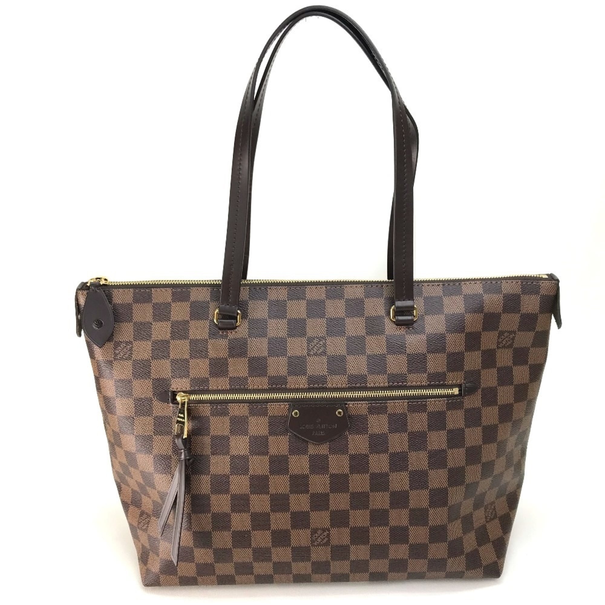Louis Vuitton Brown Damier Canvas Ebene Damier Canvas Shoulder Bag Tote Bag (Pre-Owned)