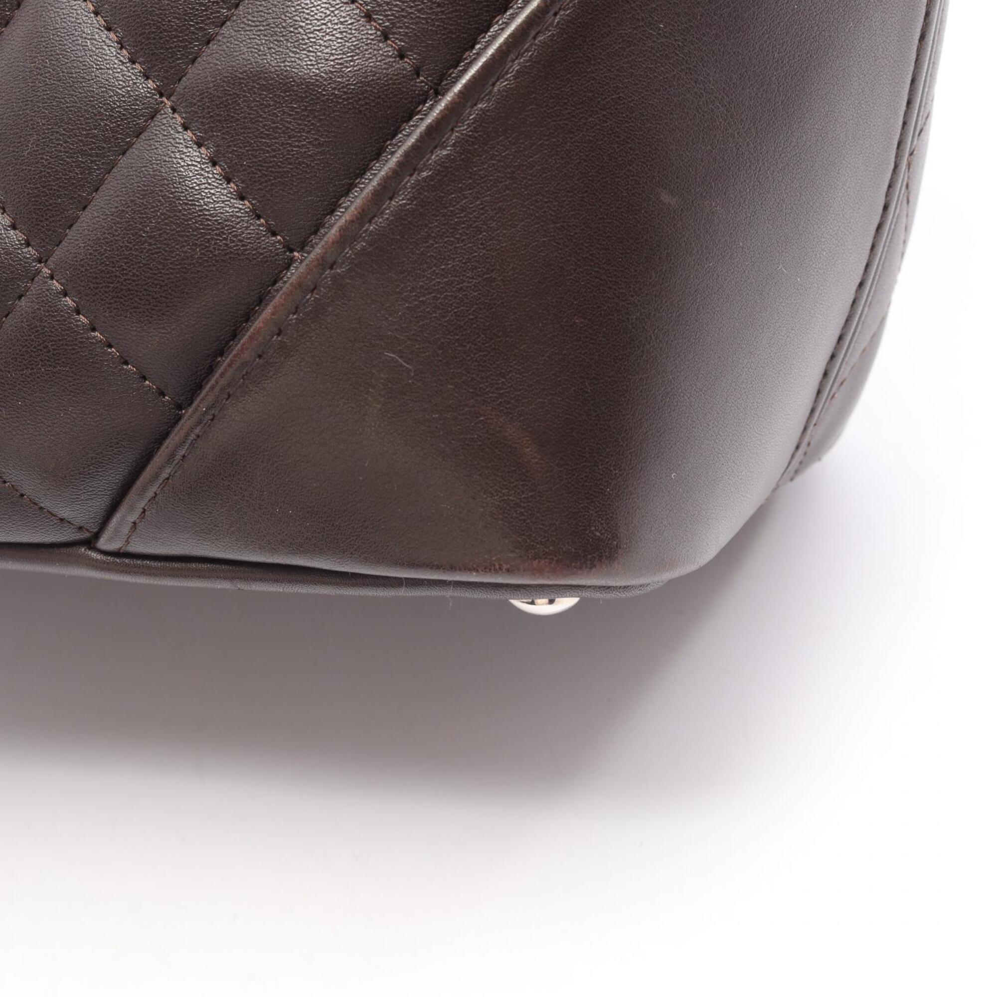 Chanel Brown Cambon Ligne Handbag Tote Bag (Pre-Owned)
