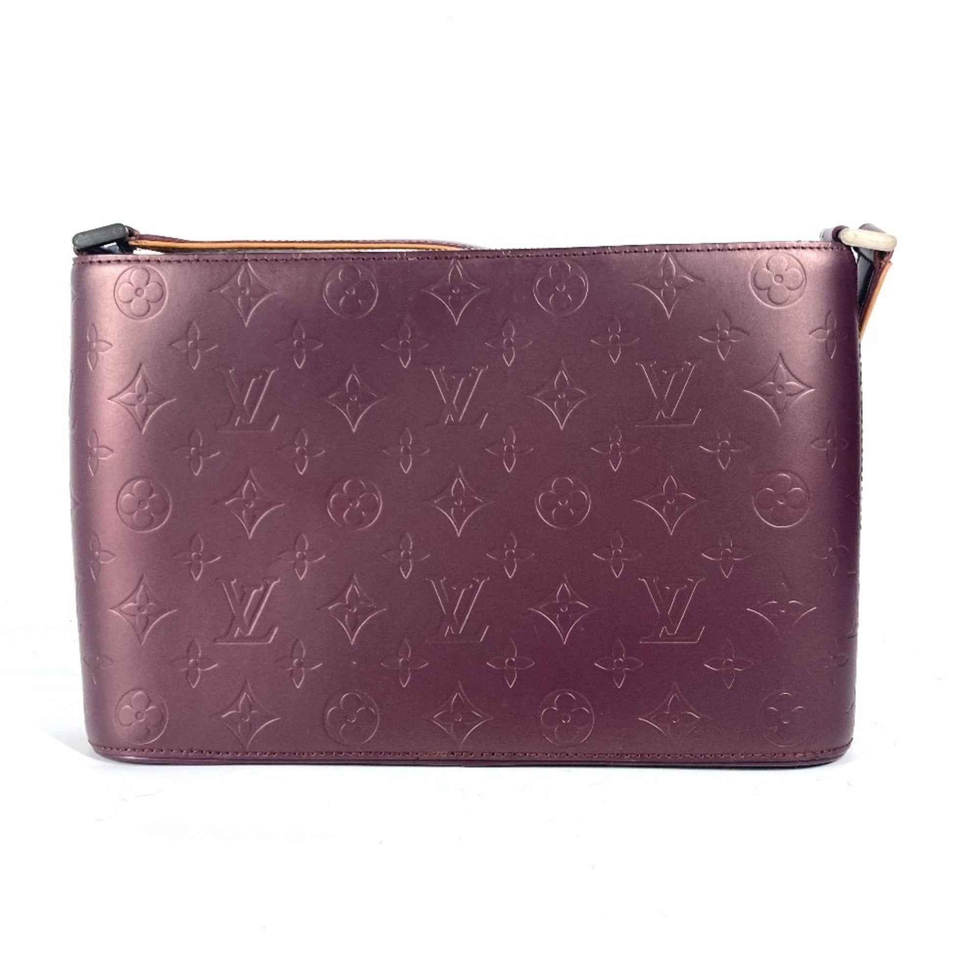 Louis Vuitton Purple Violet Monogram Mat Shoulder Bag (Pre-Owned)