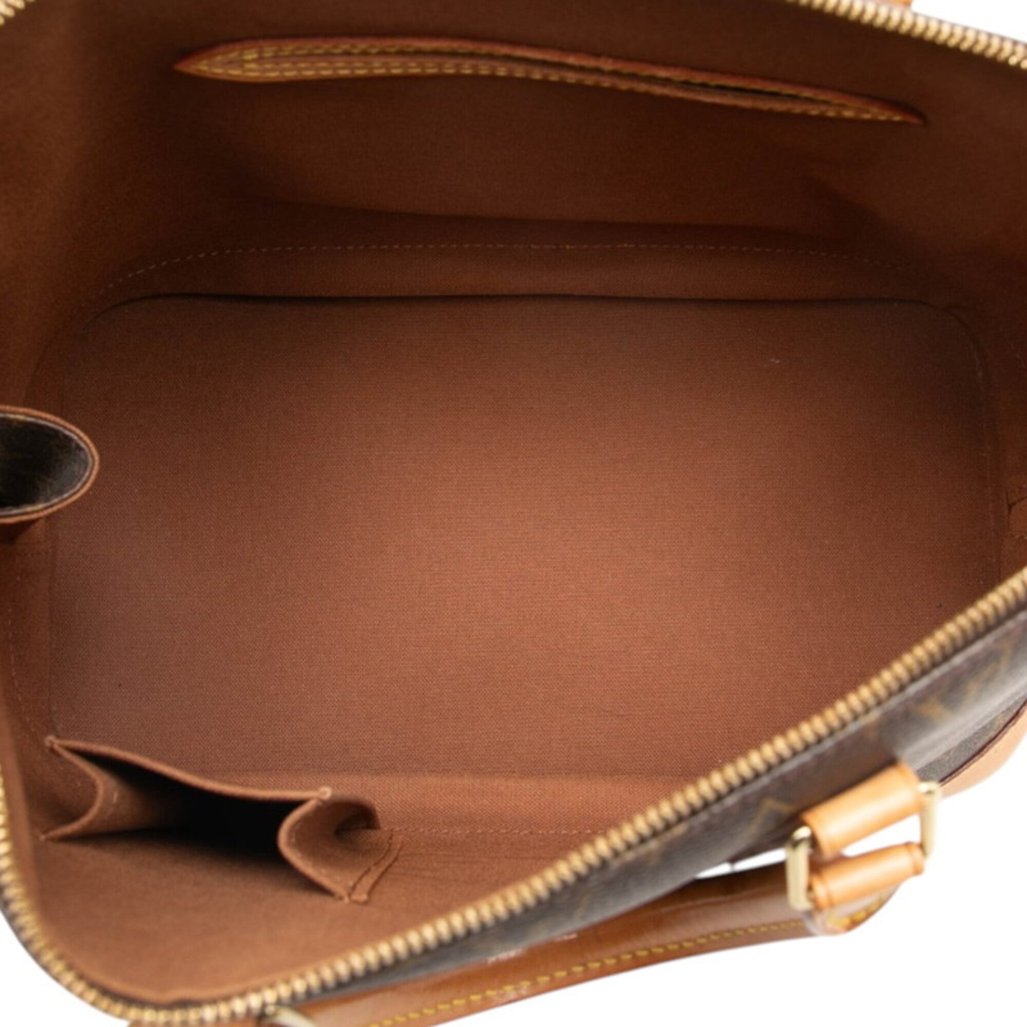 Louis Vuitton Monogram Brown Pvc Leather Handbag (Pre-Owned)