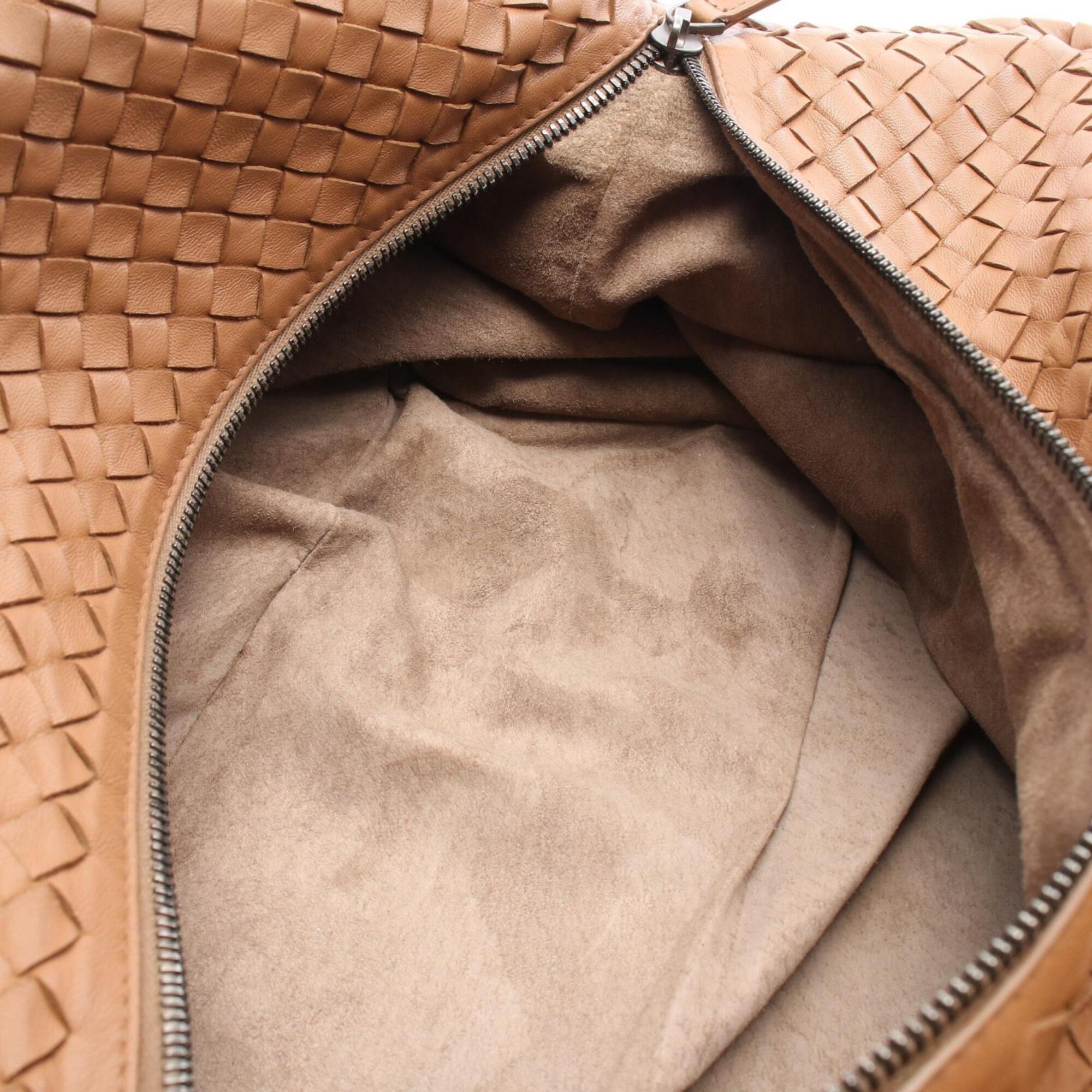 Bottega Veneta Brown Intrecciato Handbag Tote Bag (Pre-Owned)