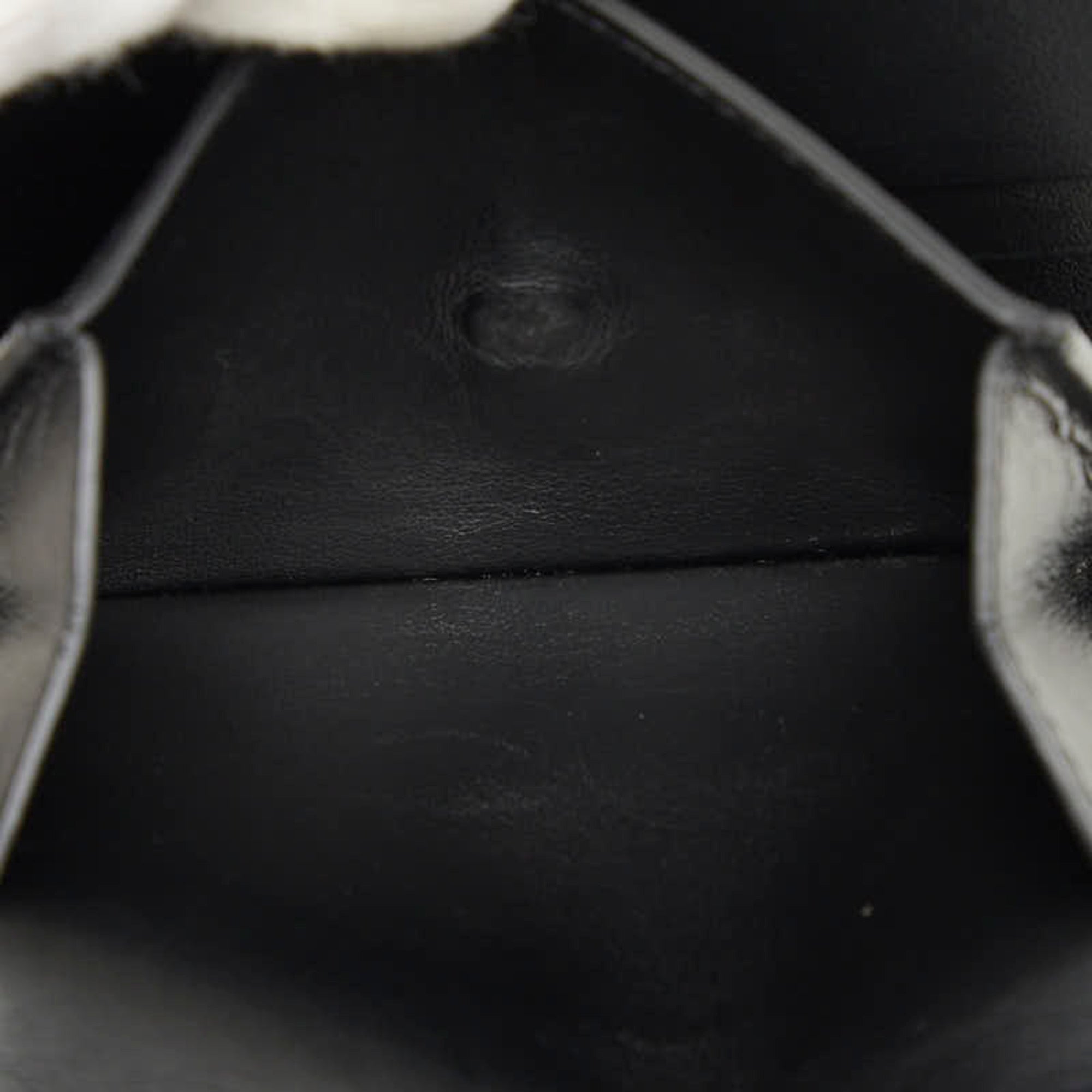 Celine Black Leather Wallet (Tri-Fold) (Pre-Owned)