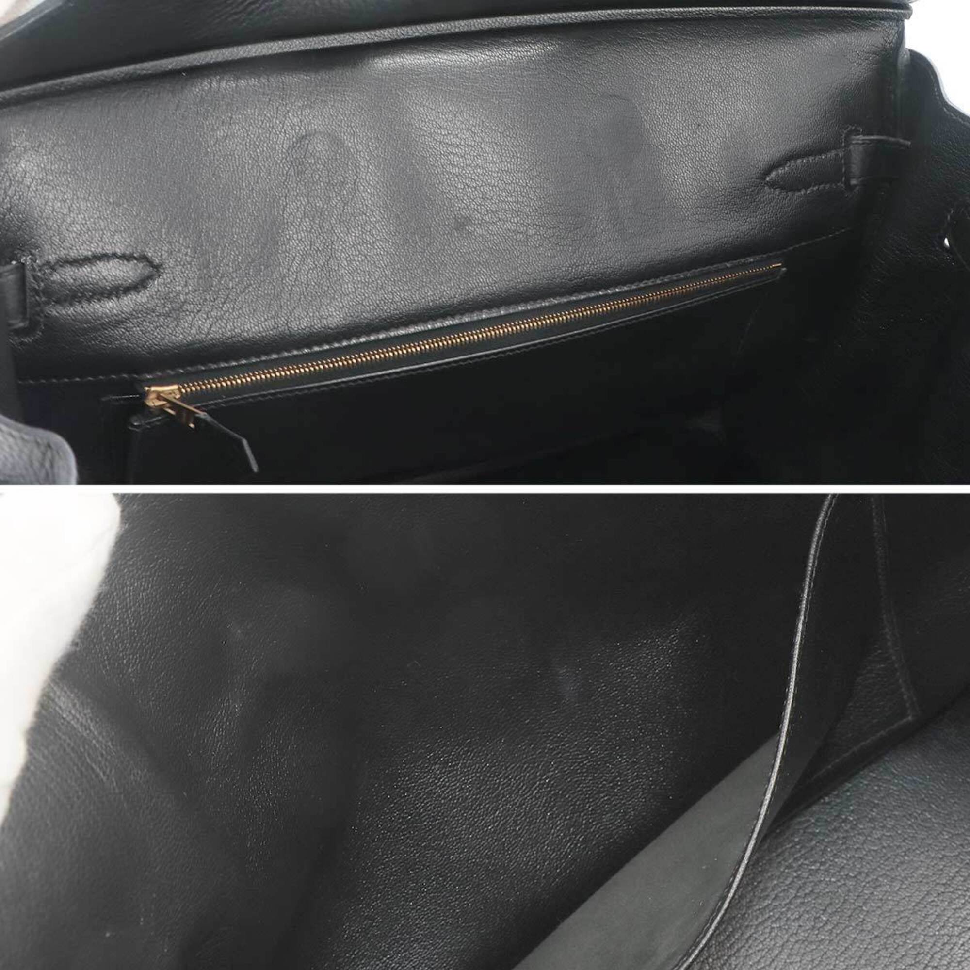Hermes Birkin Black Togo Leather Handbag (Pre-Owned)