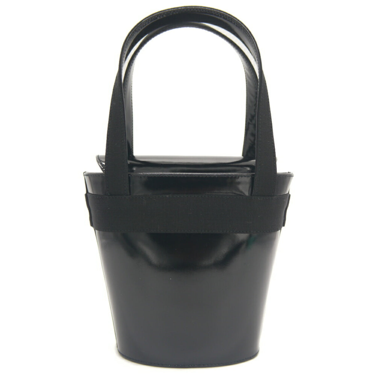 Salvatore Ferragamo Black Leather Handbag (Pre-Owned)