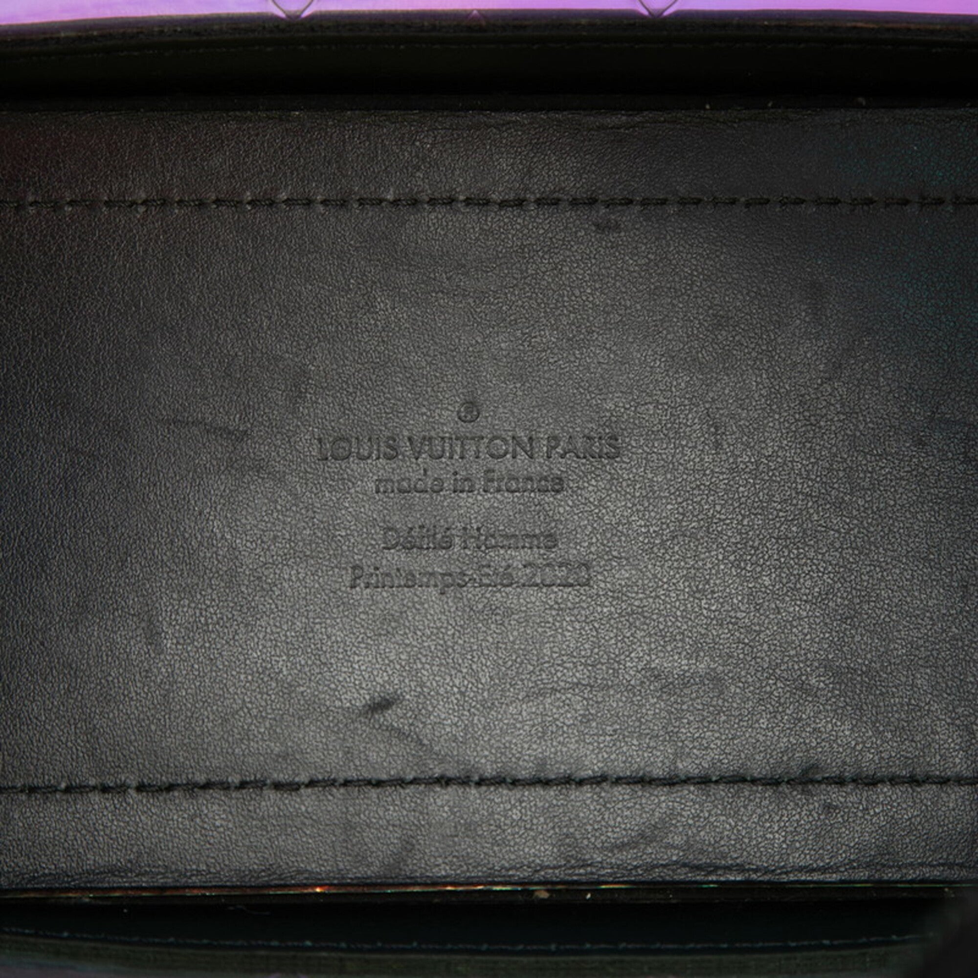 Louis Vuitton Black Leather Shoulder Bag (Pre-Owned)