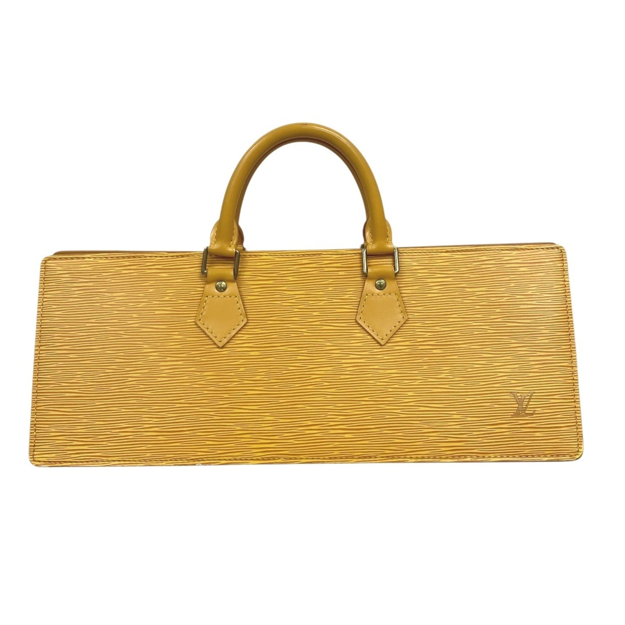 Louis Vuitton Galle Yellow Epi Leather Handbag (Pre-Owned)