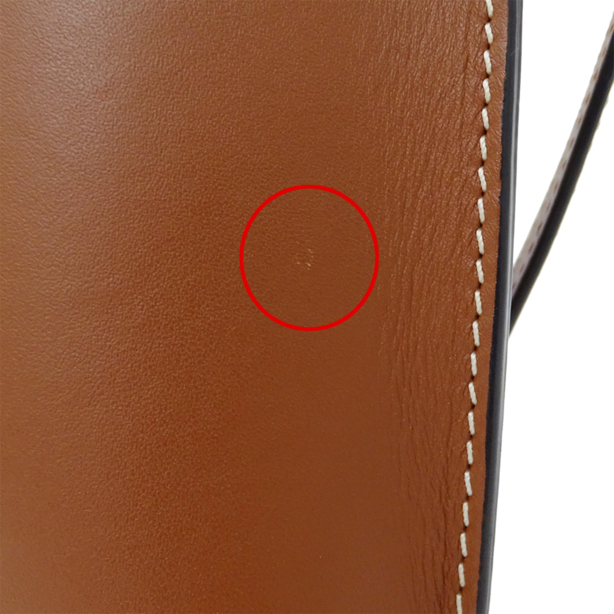 Loewe Brown Leather Handbag Shoulder Bag (Pre-Owned)
