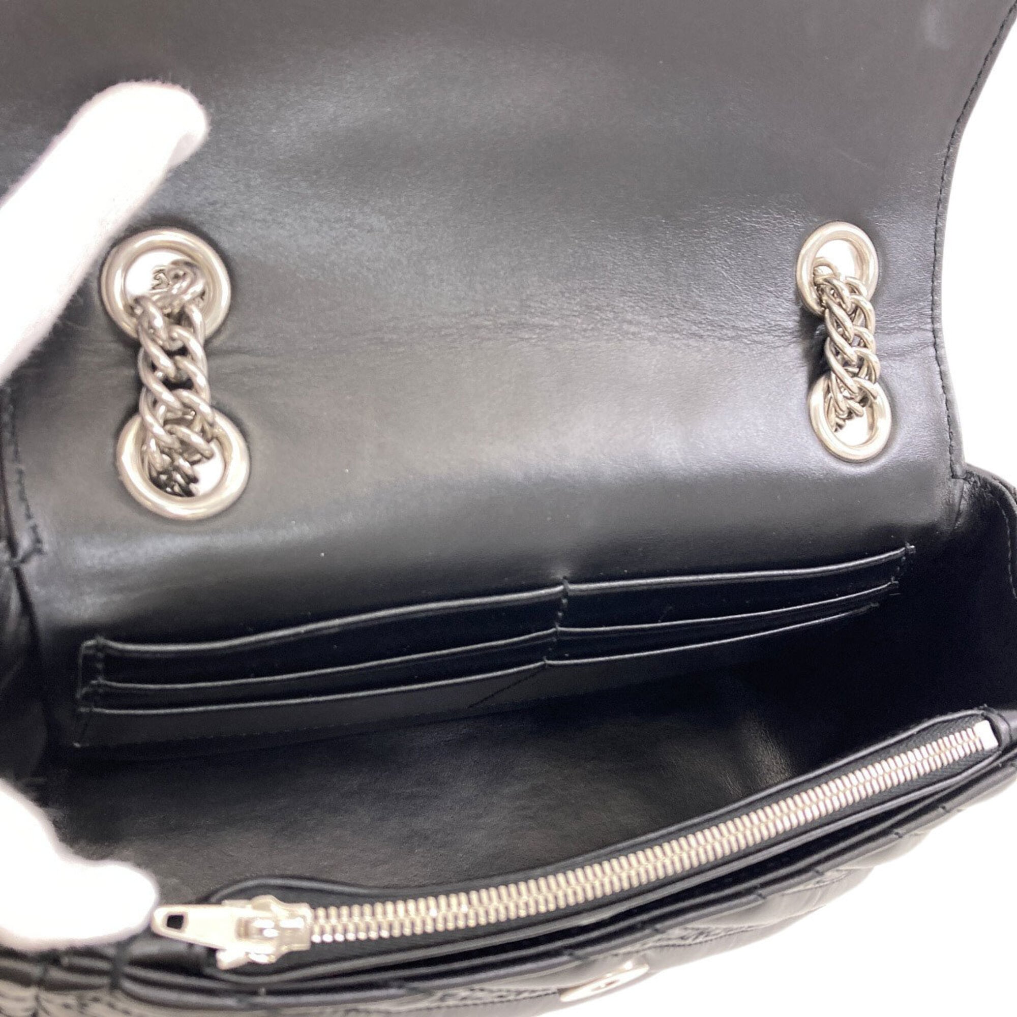 Balenciaga Black Leather Shoulder Bag (Pre-Owned)
