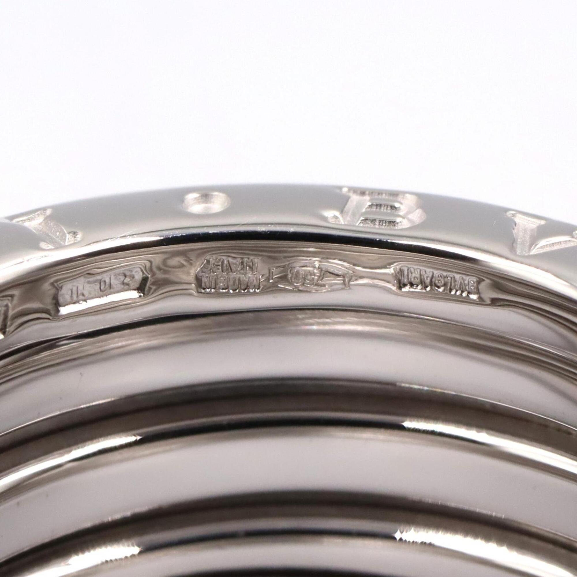 Bvlgari Silver White Gold (18K) Band Ring (Pre-Owned)